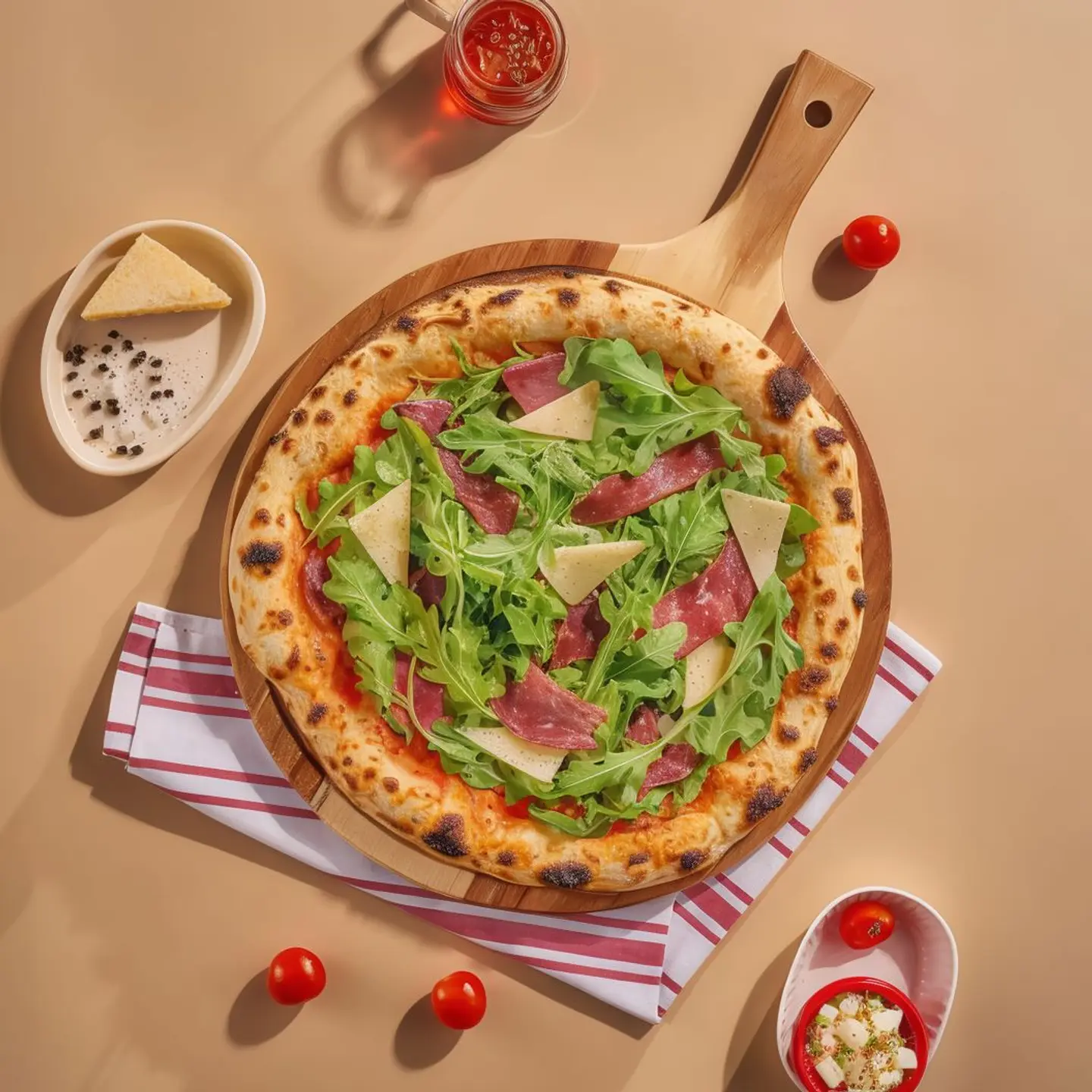 Pizza Bresaola E Rucola