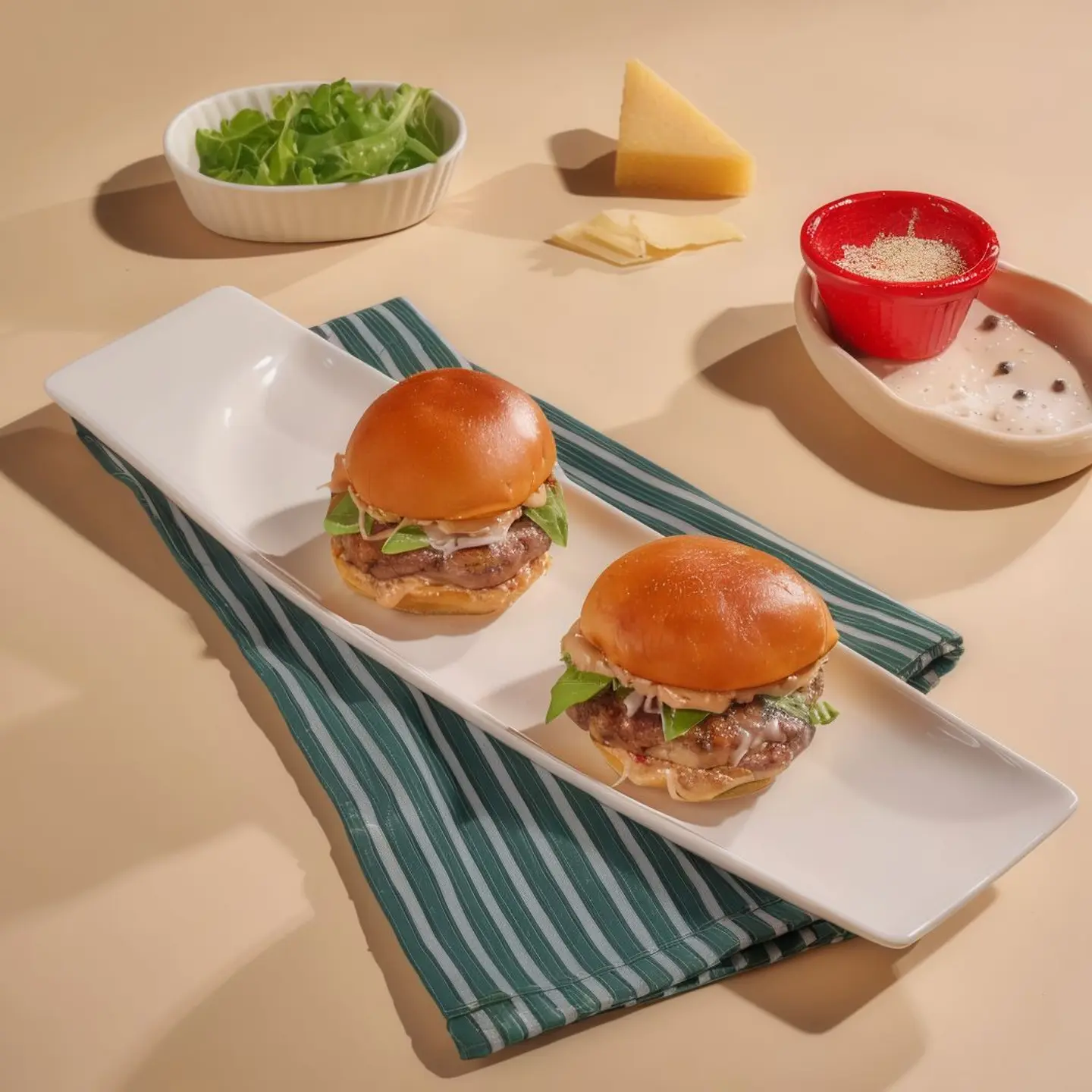 Mini Pazzo Steak Burger Sliders
