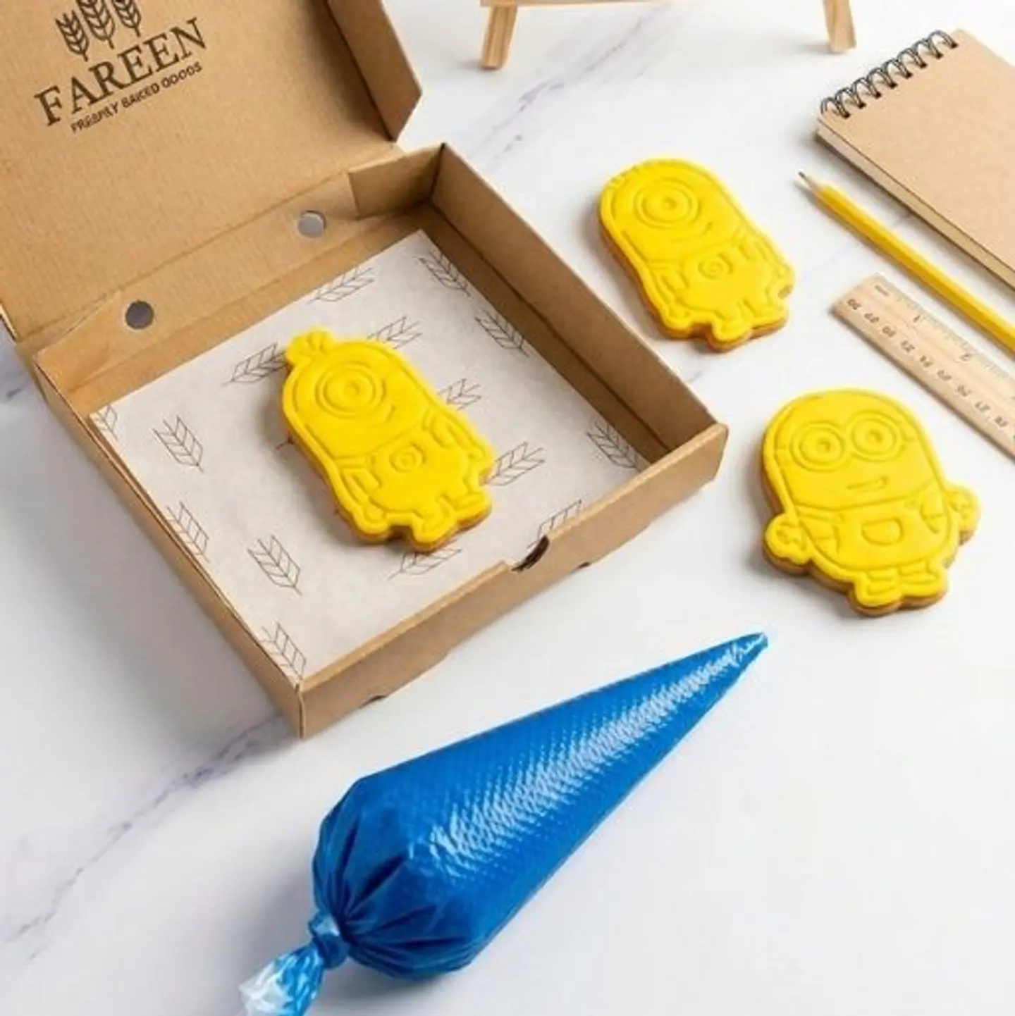 Minions Coloring Cookie Kit