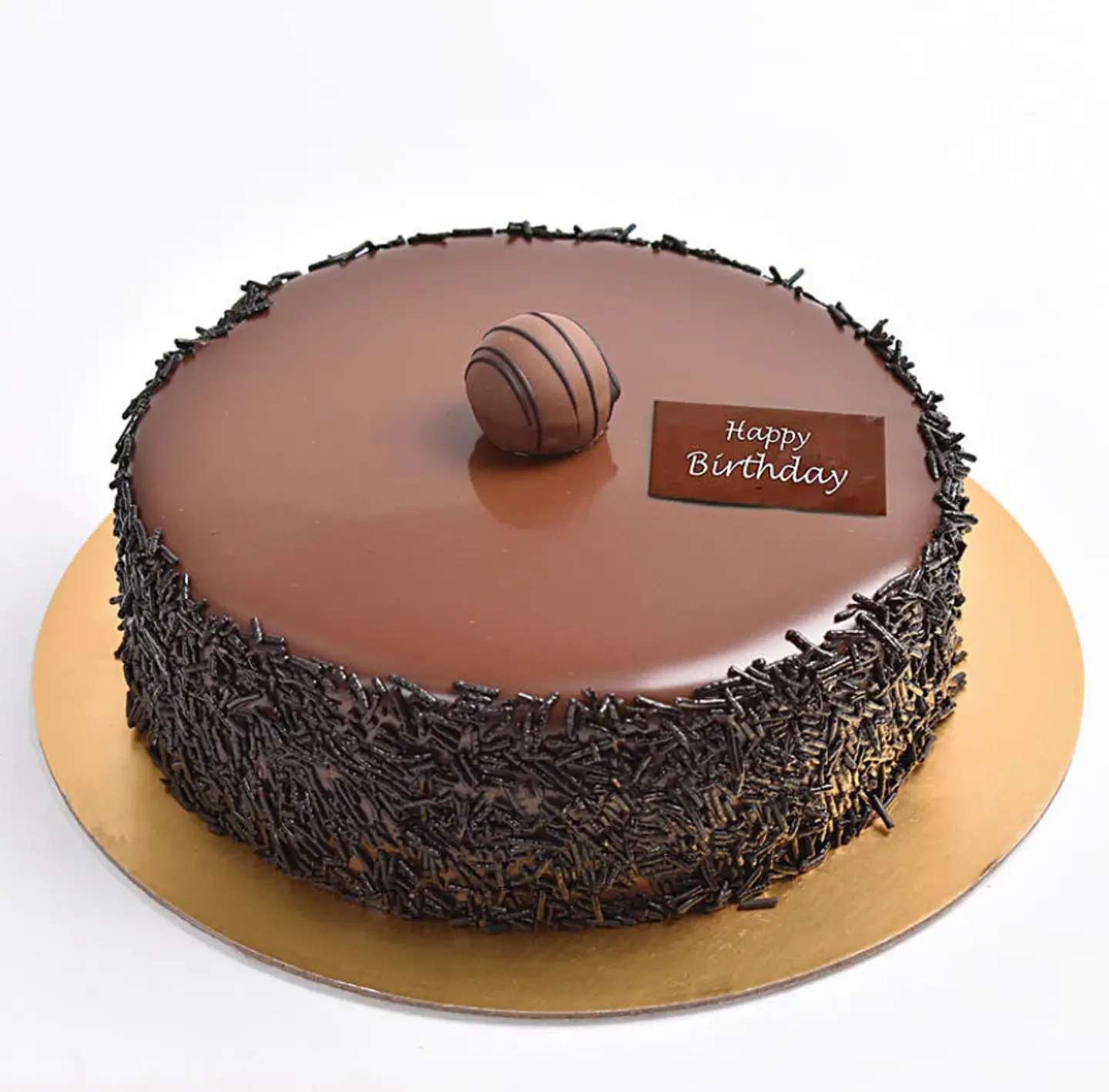 Delightful Birthday Chocolate Fudge Cake