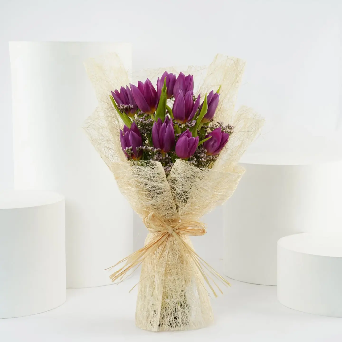 Fal Purple Tulip Bouquet
