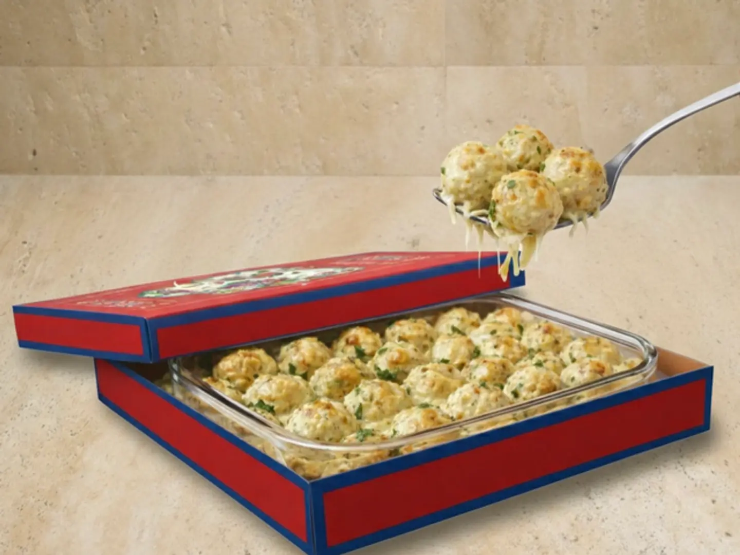 كرات البطاطس بالدجاج