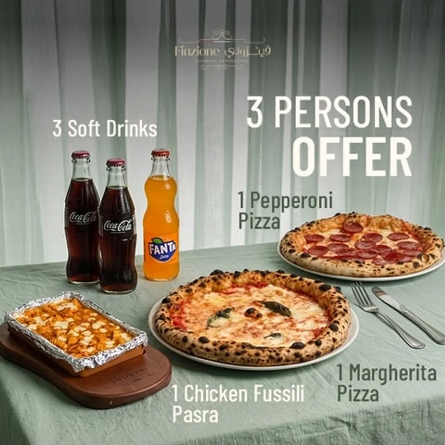 Offer For Three Persons