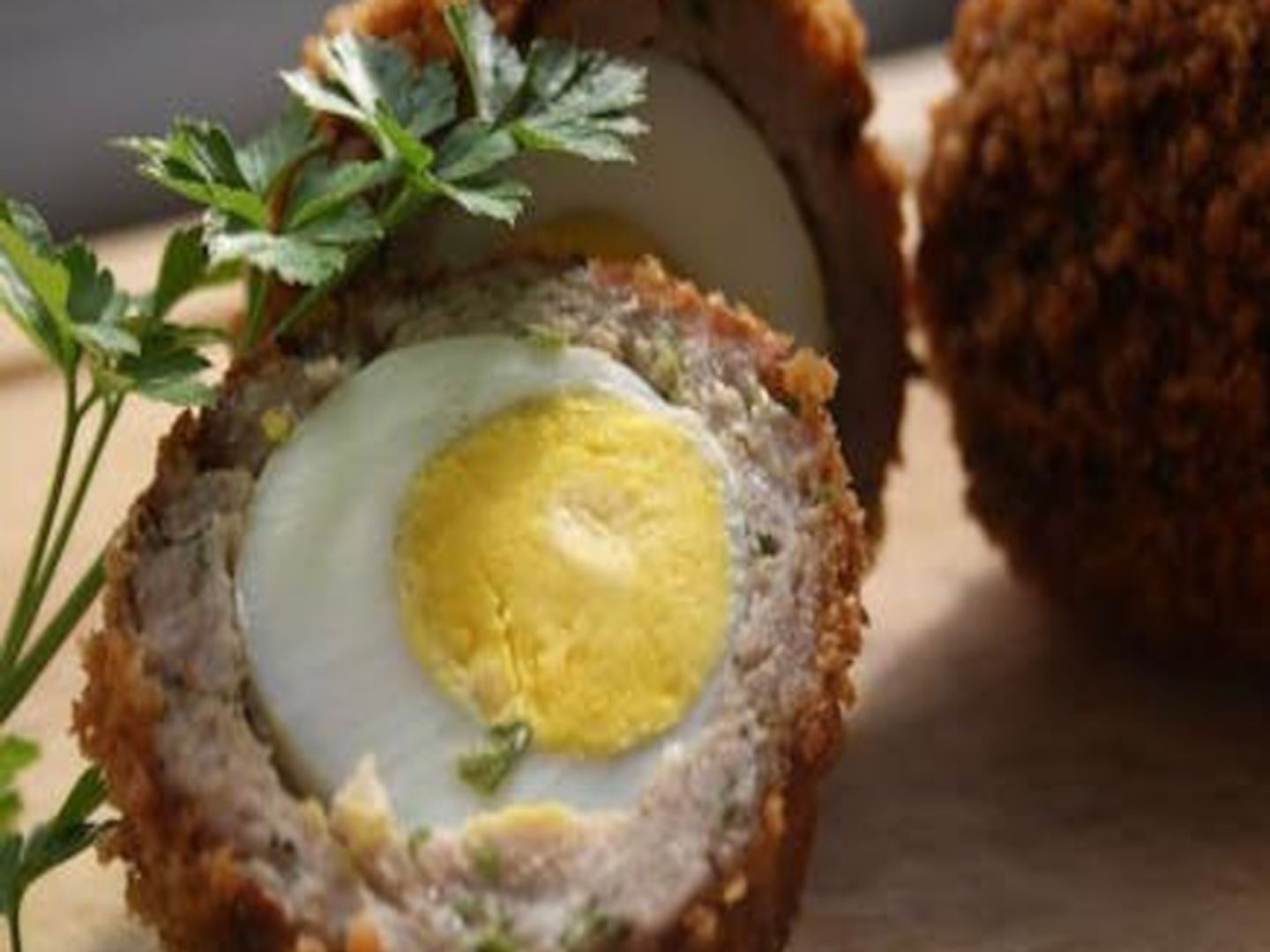 Falafel Stuffed Eggs