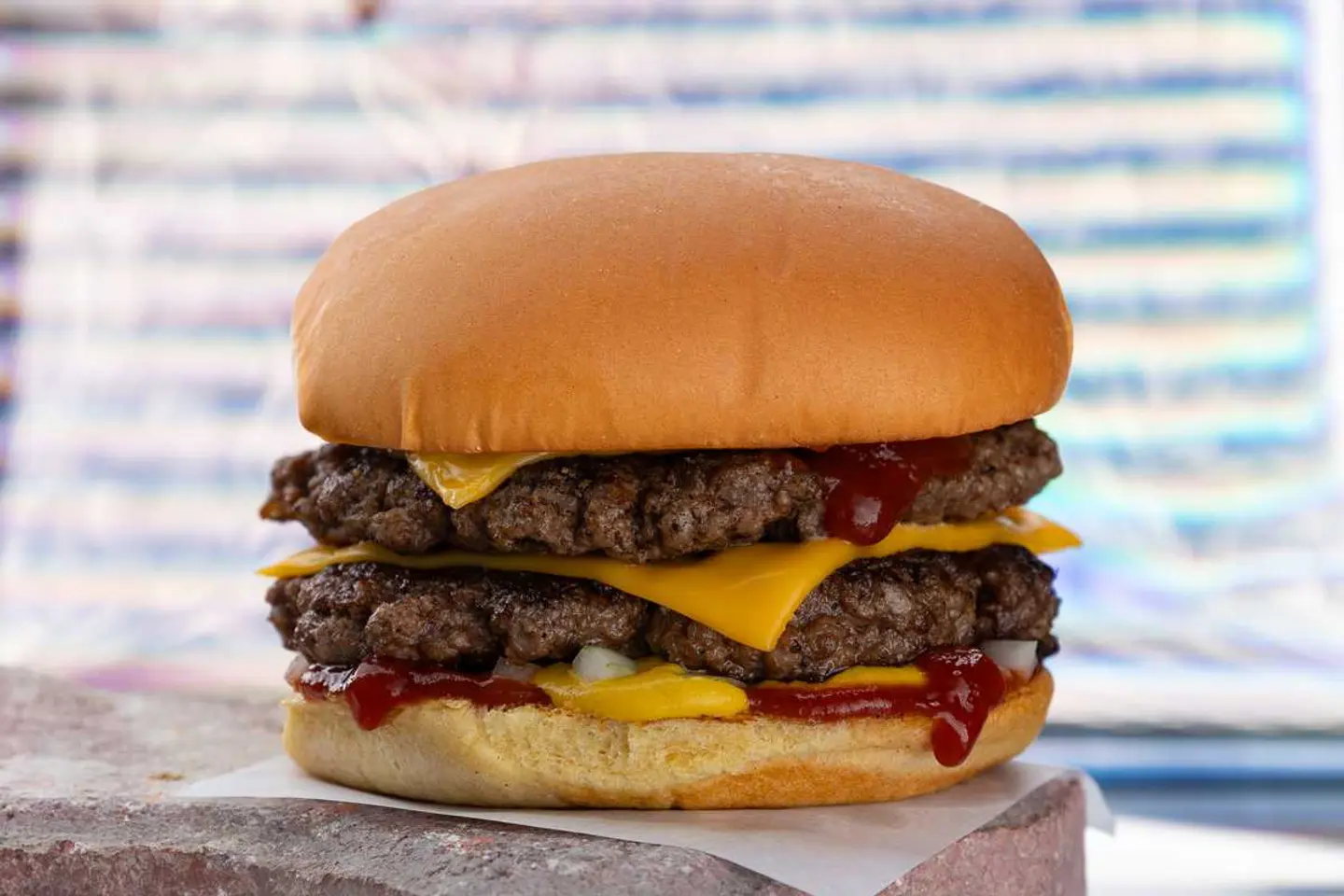 Double Classic Cheese Burger