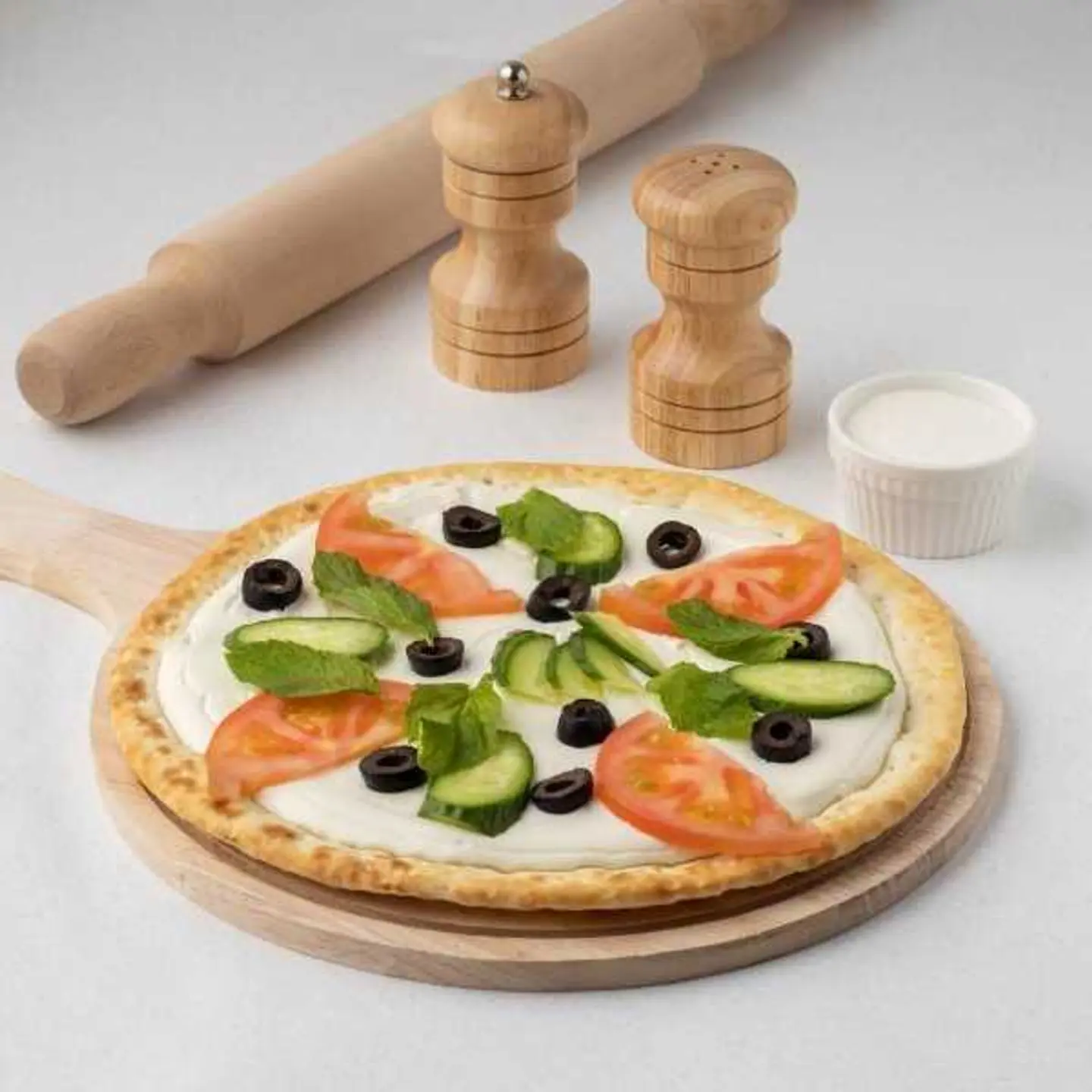 منقوشة لبنة خضار