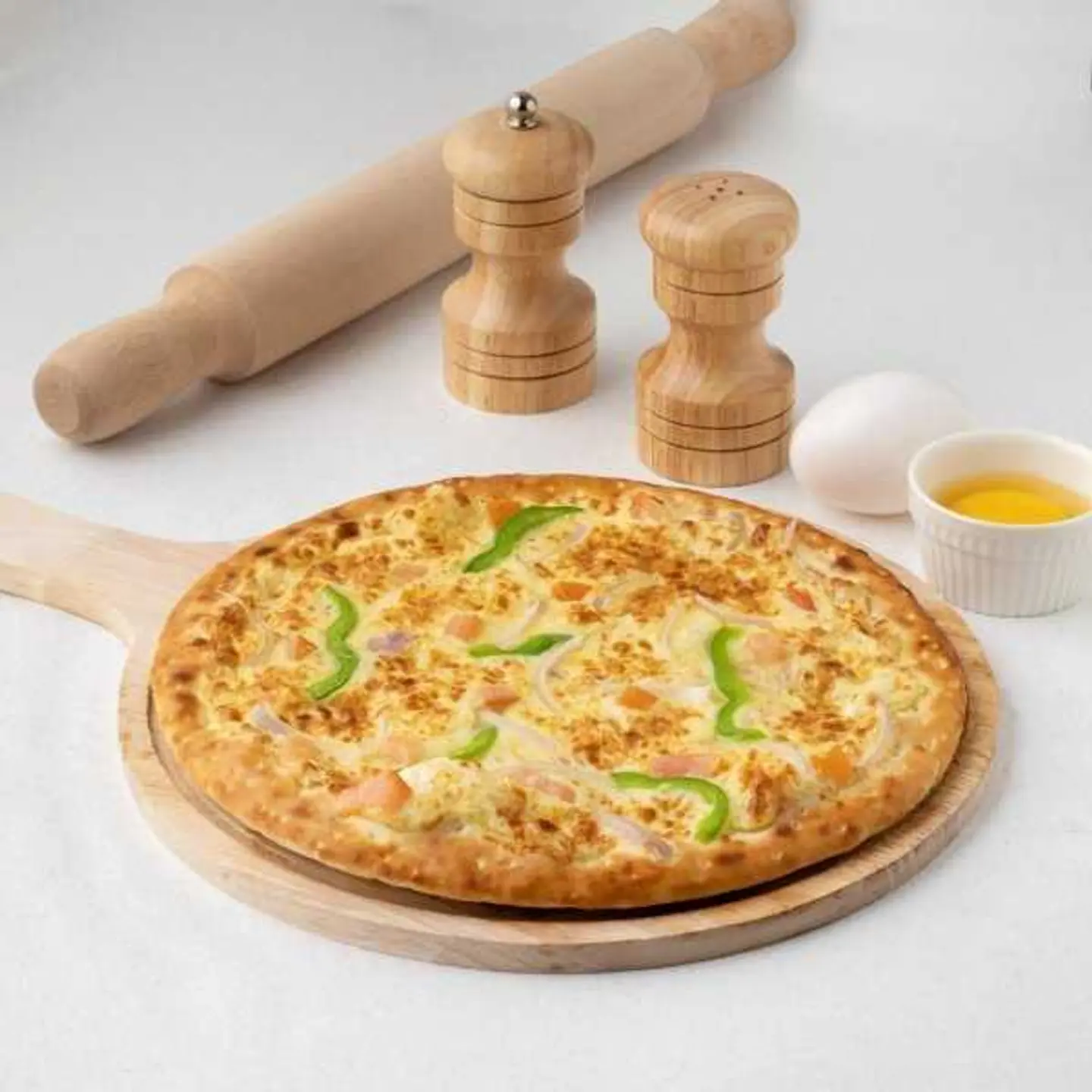 Egg With Veggie Manaqushah