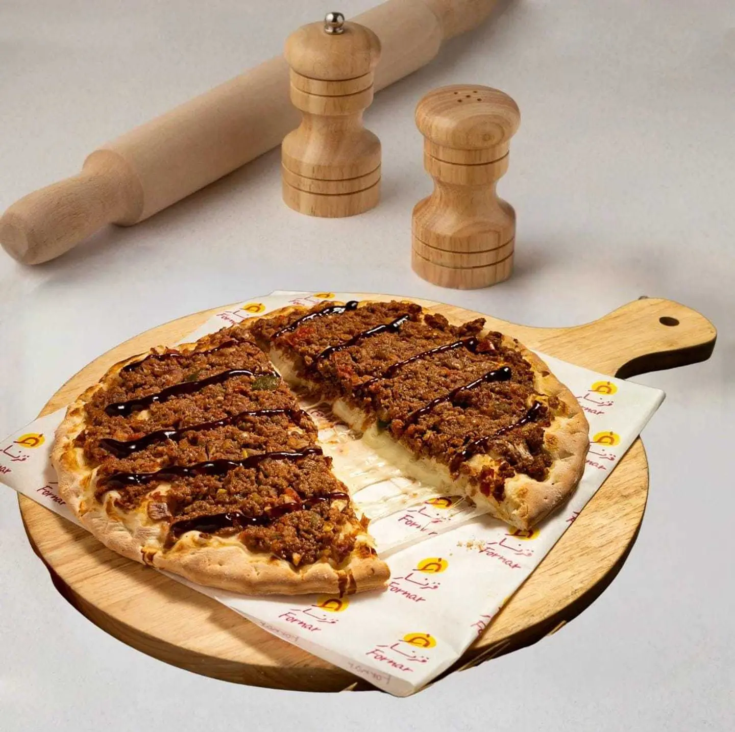 Beef Stuffed Cheese Manaqushah