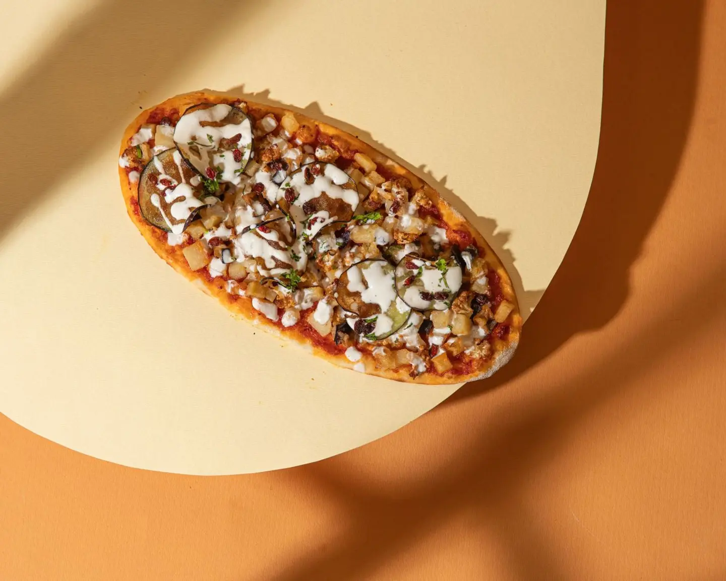 فتة باذنجان