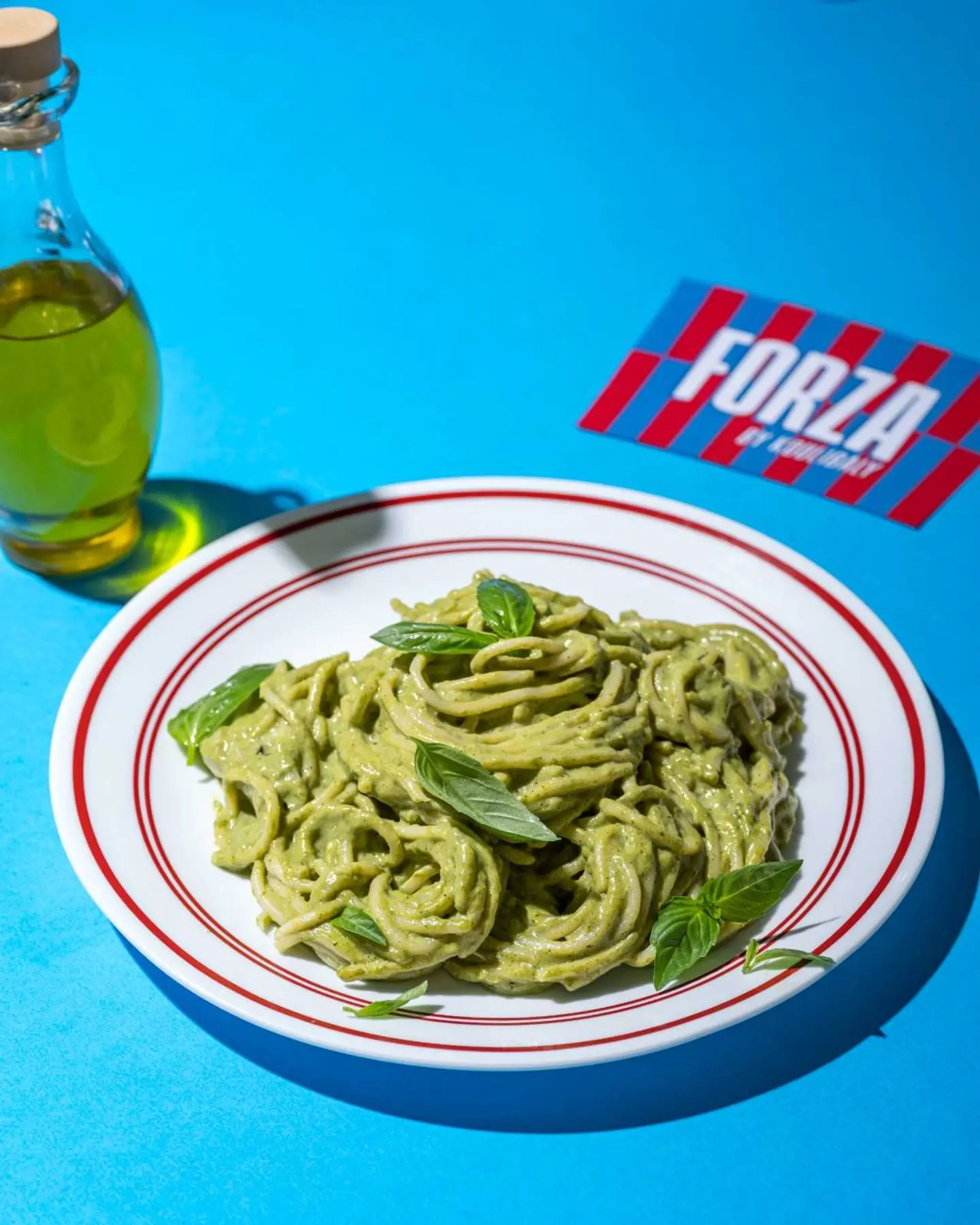 Spaghetti Creamy Pesto