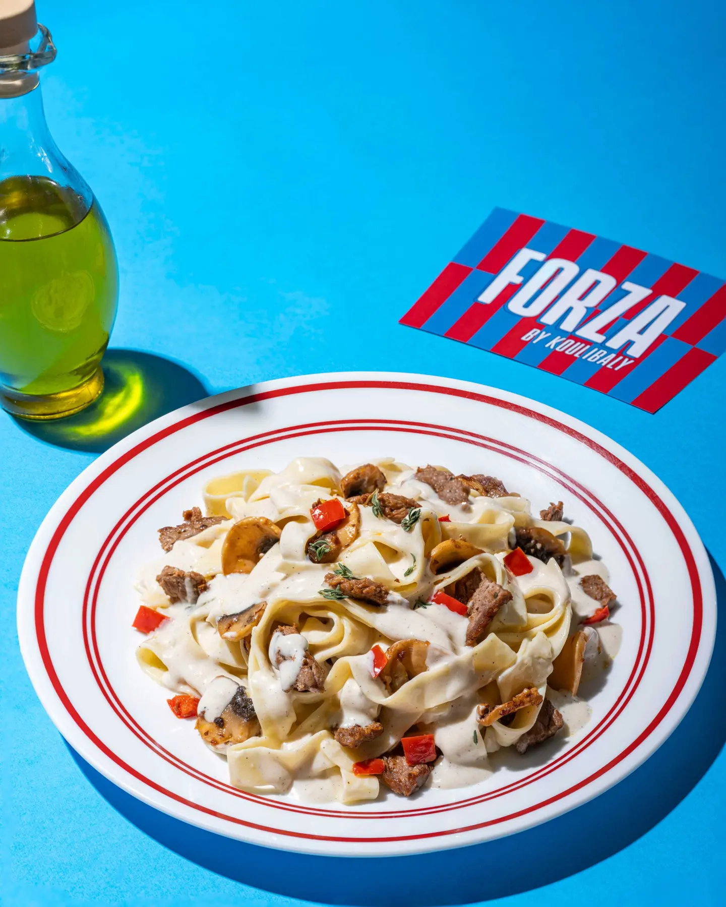 Tagliatelle Ai Steak & Funghi