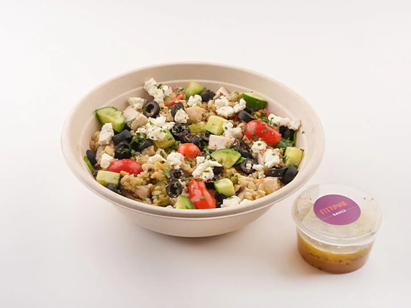 سلطةالفريكة و الدجاج