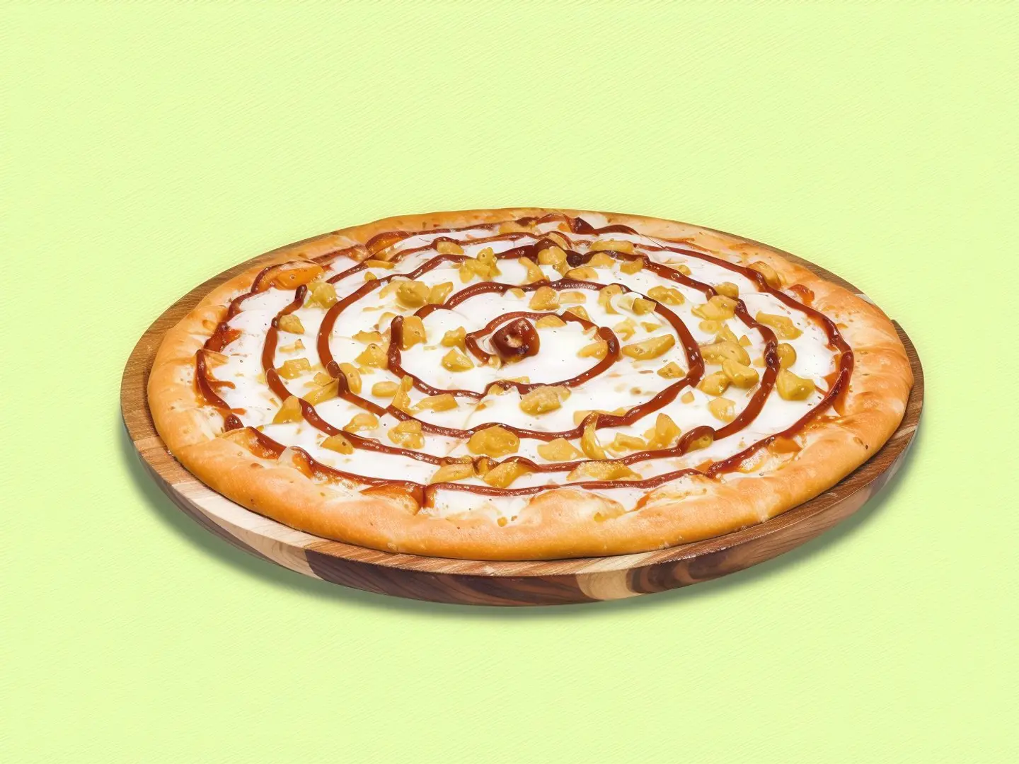 بيتزا باربكيو دجاج