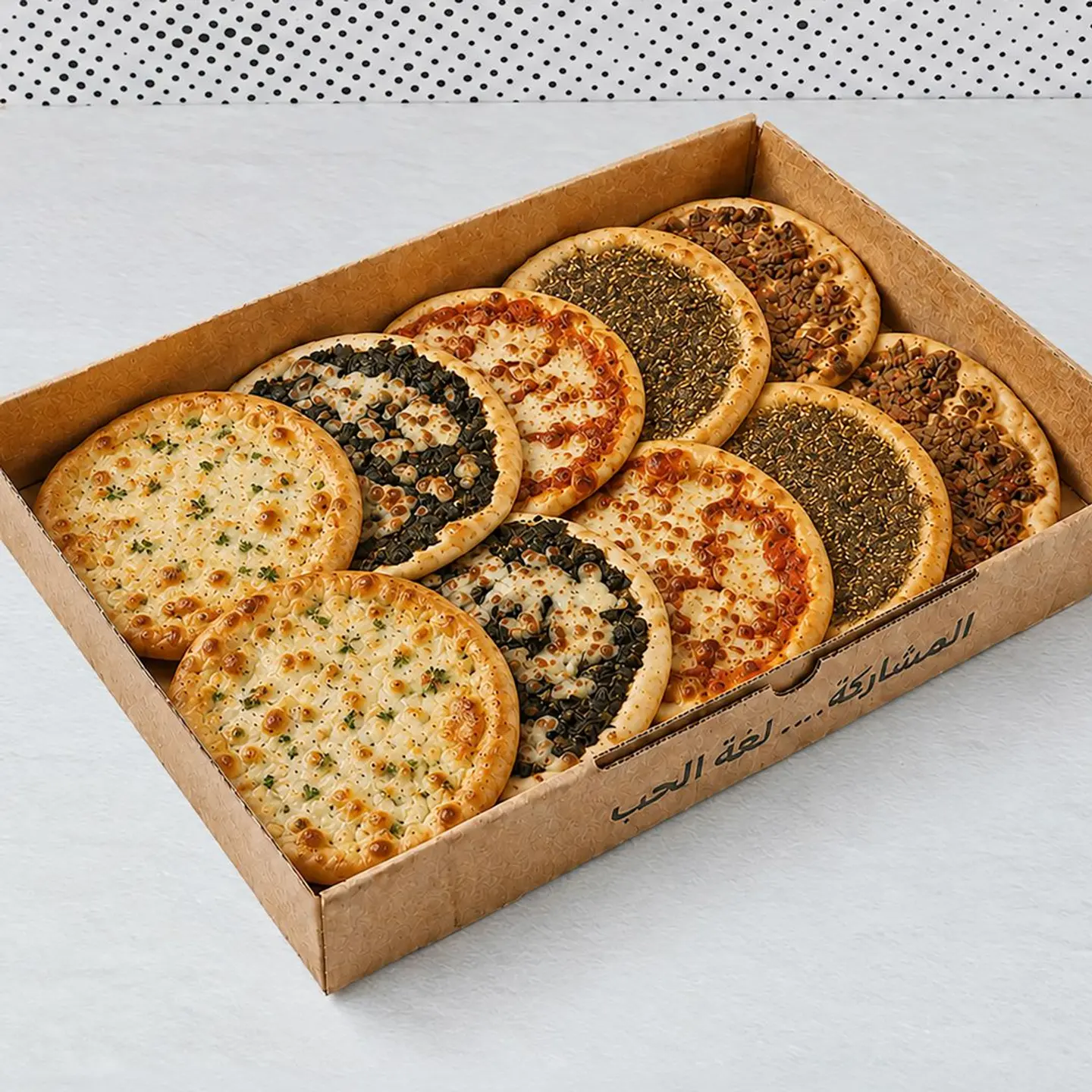 Mini Manakish Box