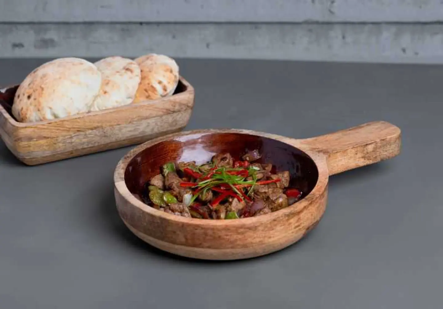 Our Liver With Hummus