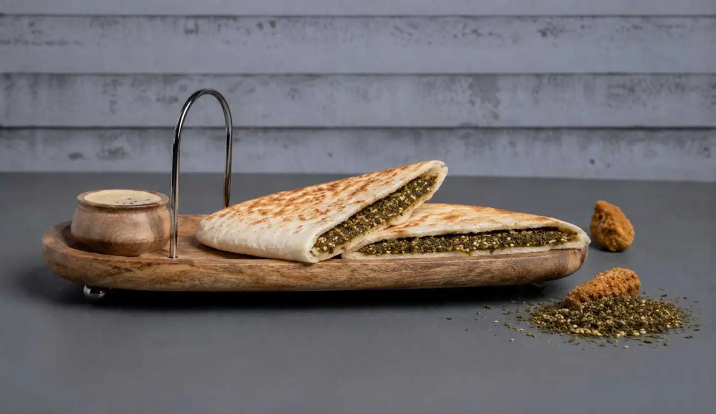 Manaqish With Zaatar