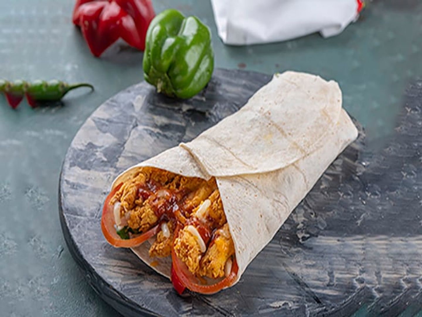 Crispy Chicken Burrito