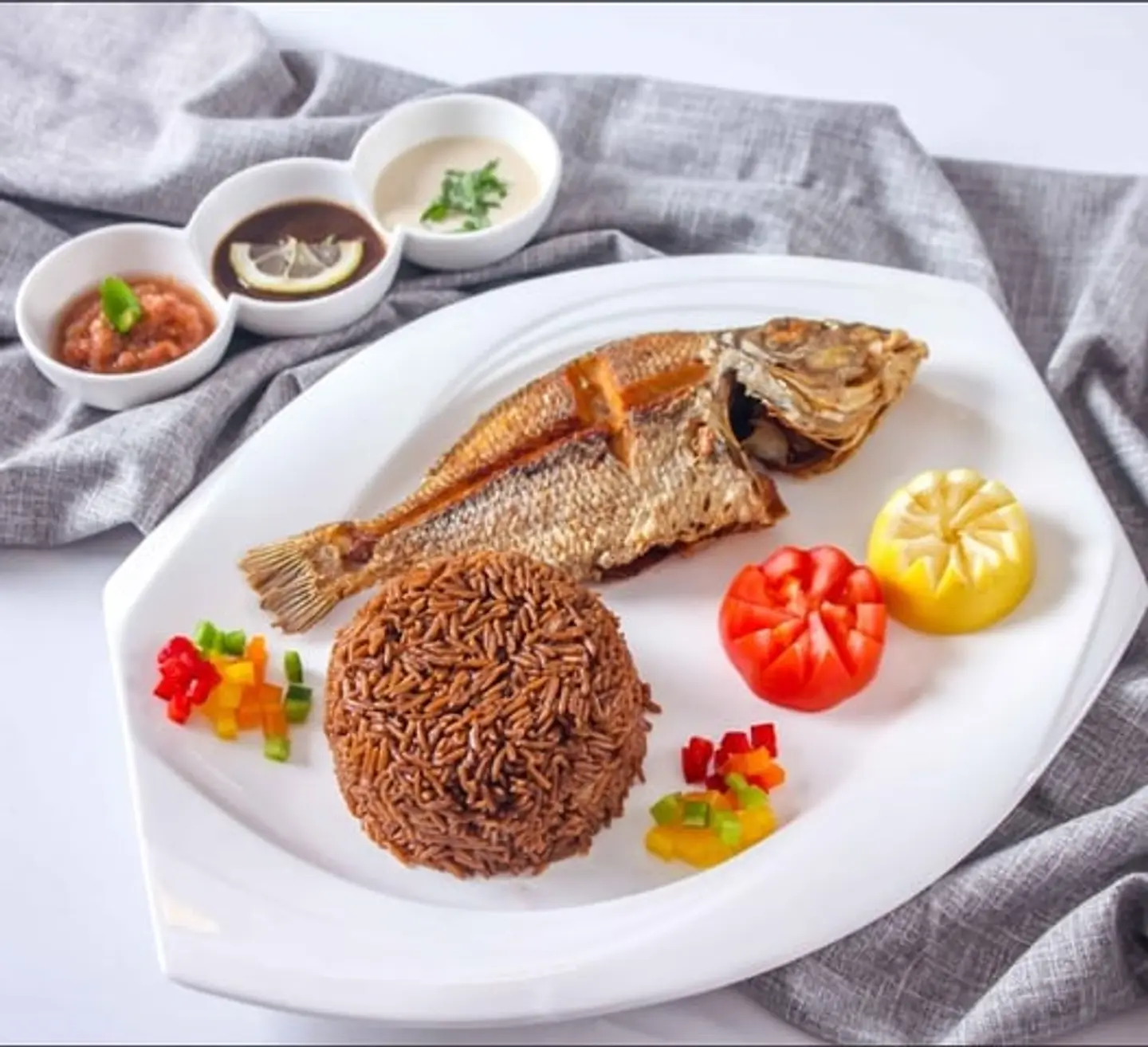 وجبة شعور مقلي