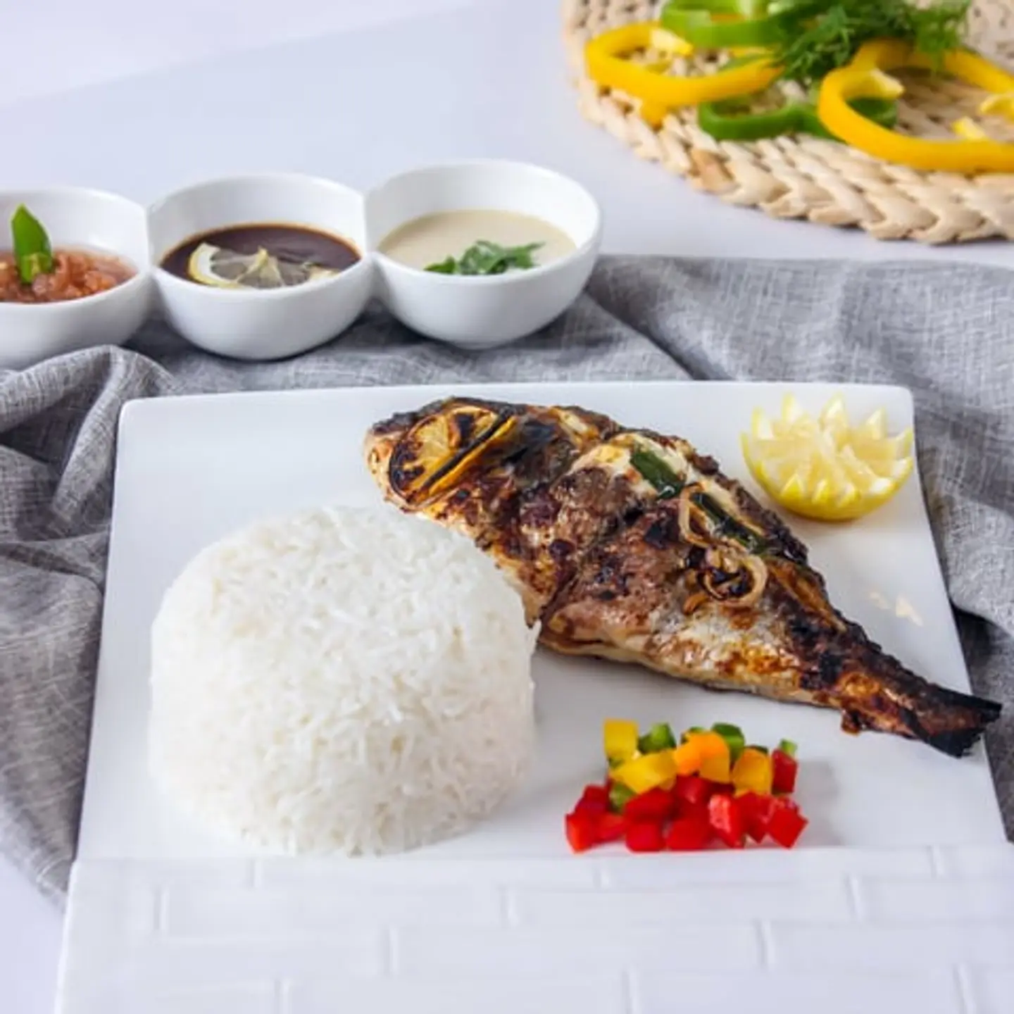 وجبة شعور مشوي