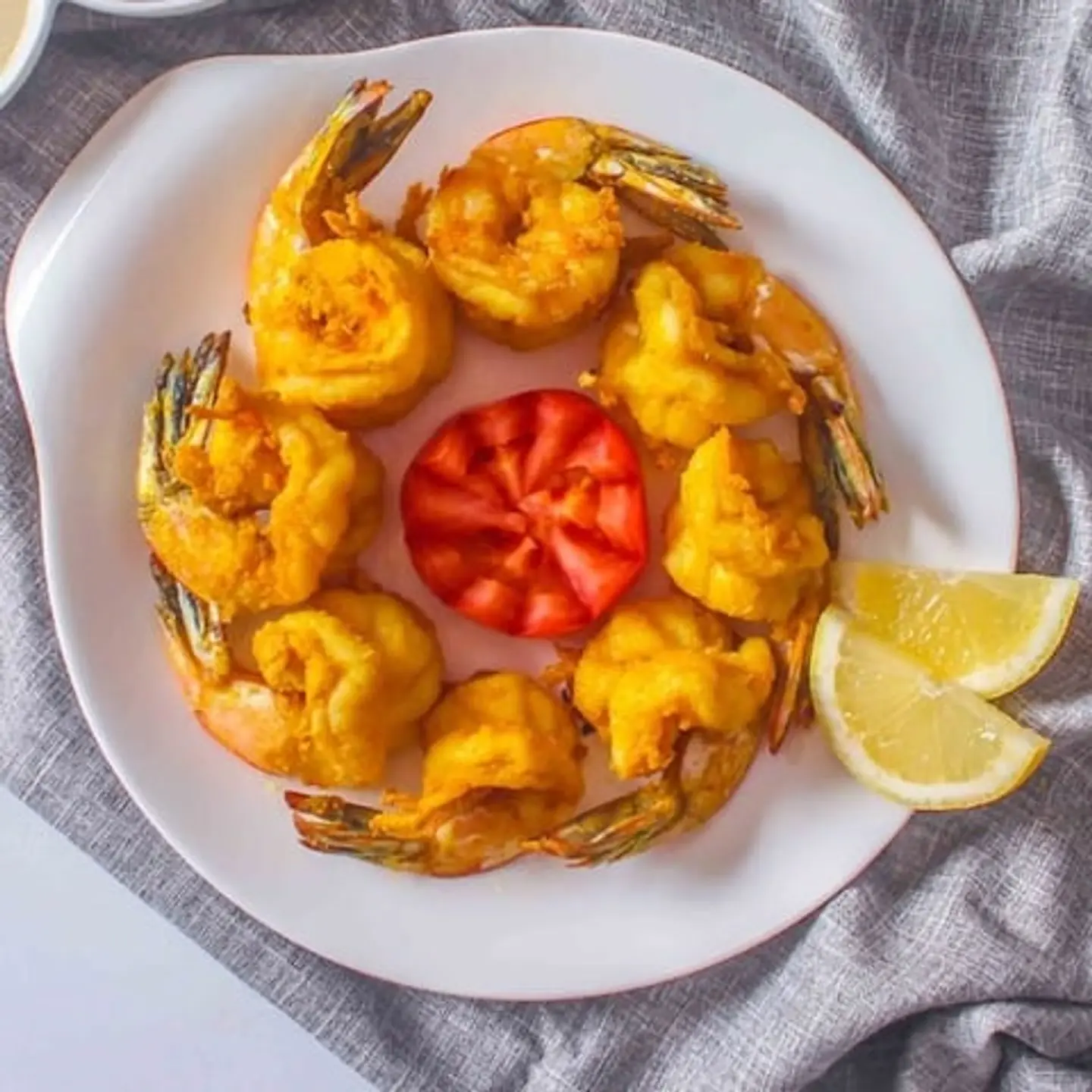 جمبري وسط مقلي