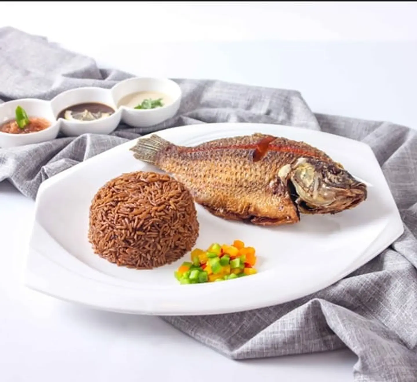 Fried Tilapia Meal