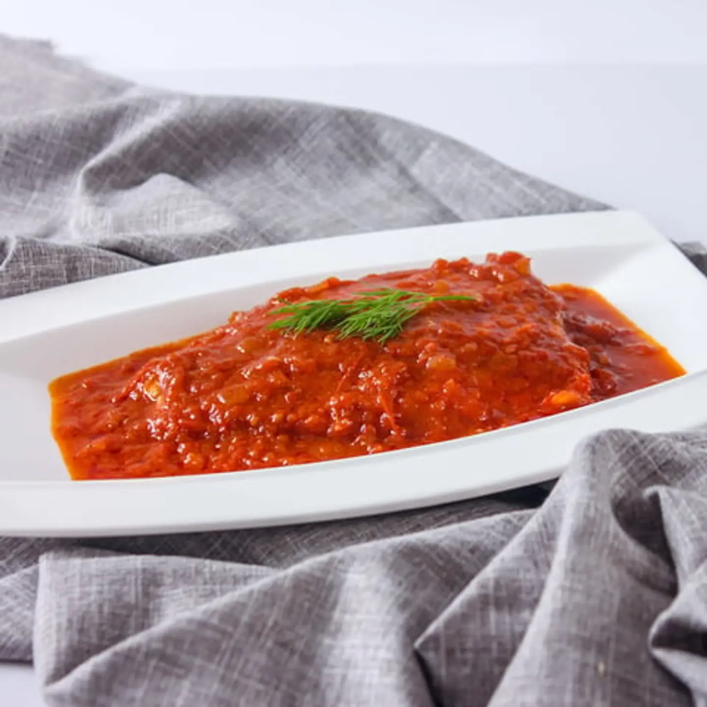 طاجن جمبري بالطماطم