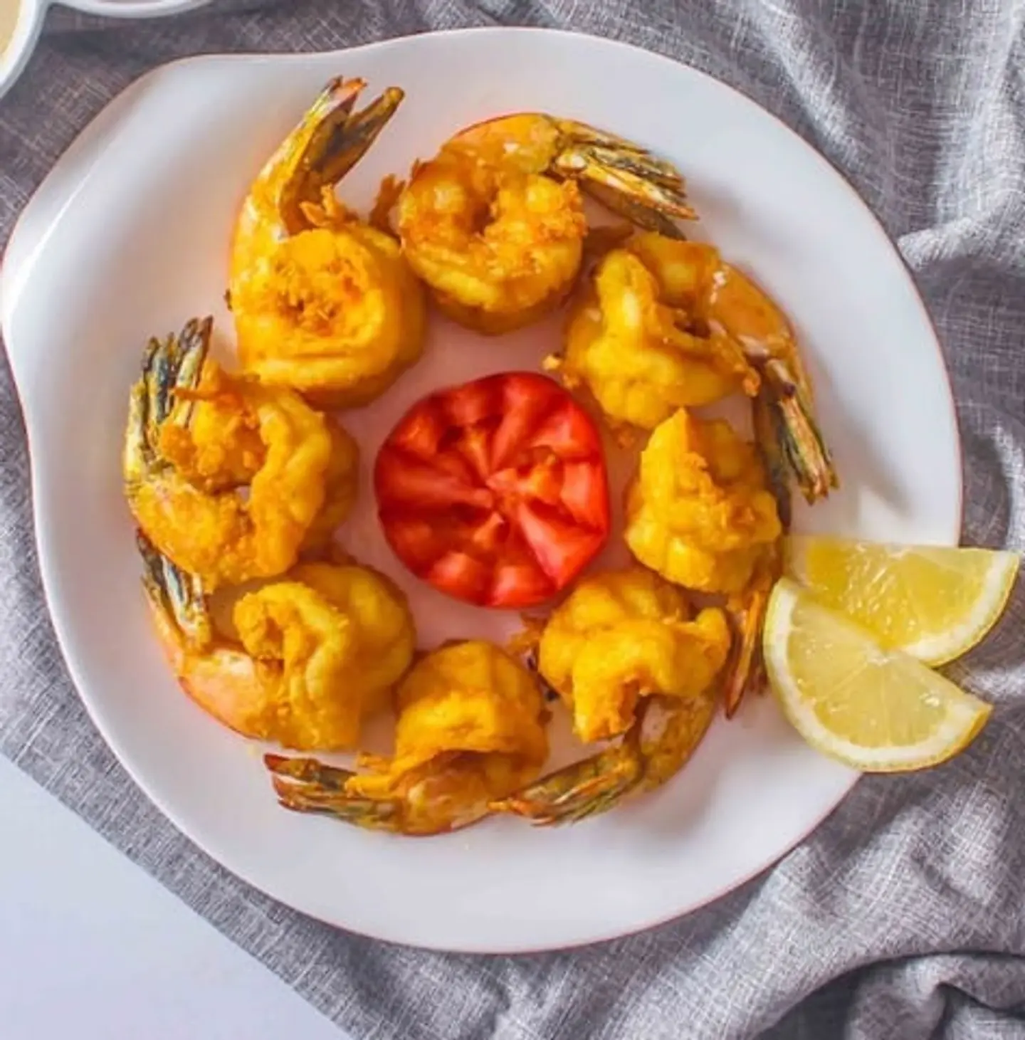 جمبري كبير مقلي