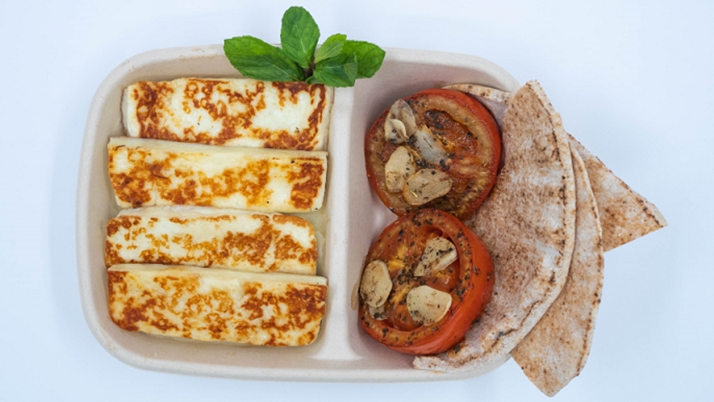 Seared Halloumi