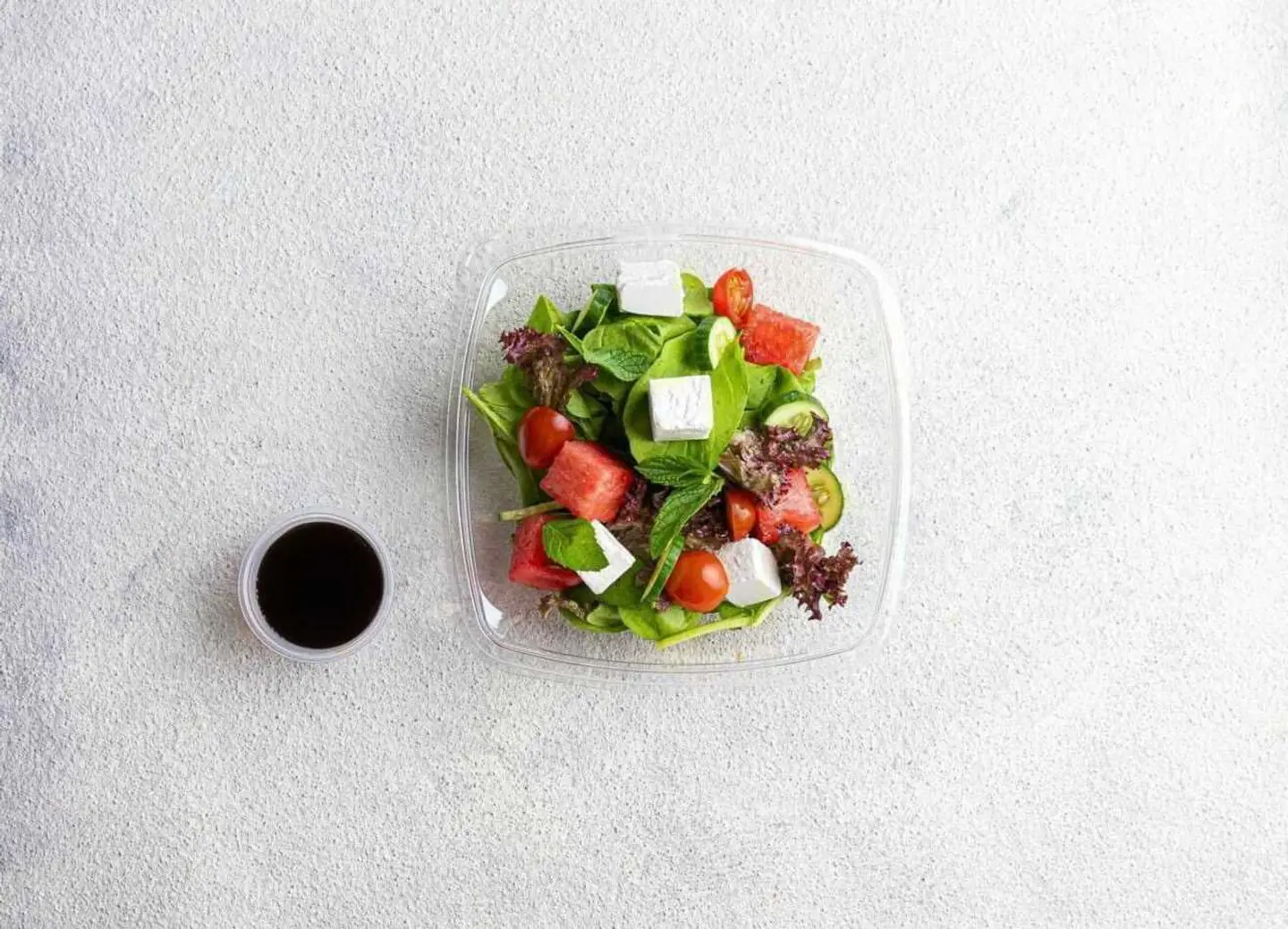 Watermelon And Feta Cheese Salad