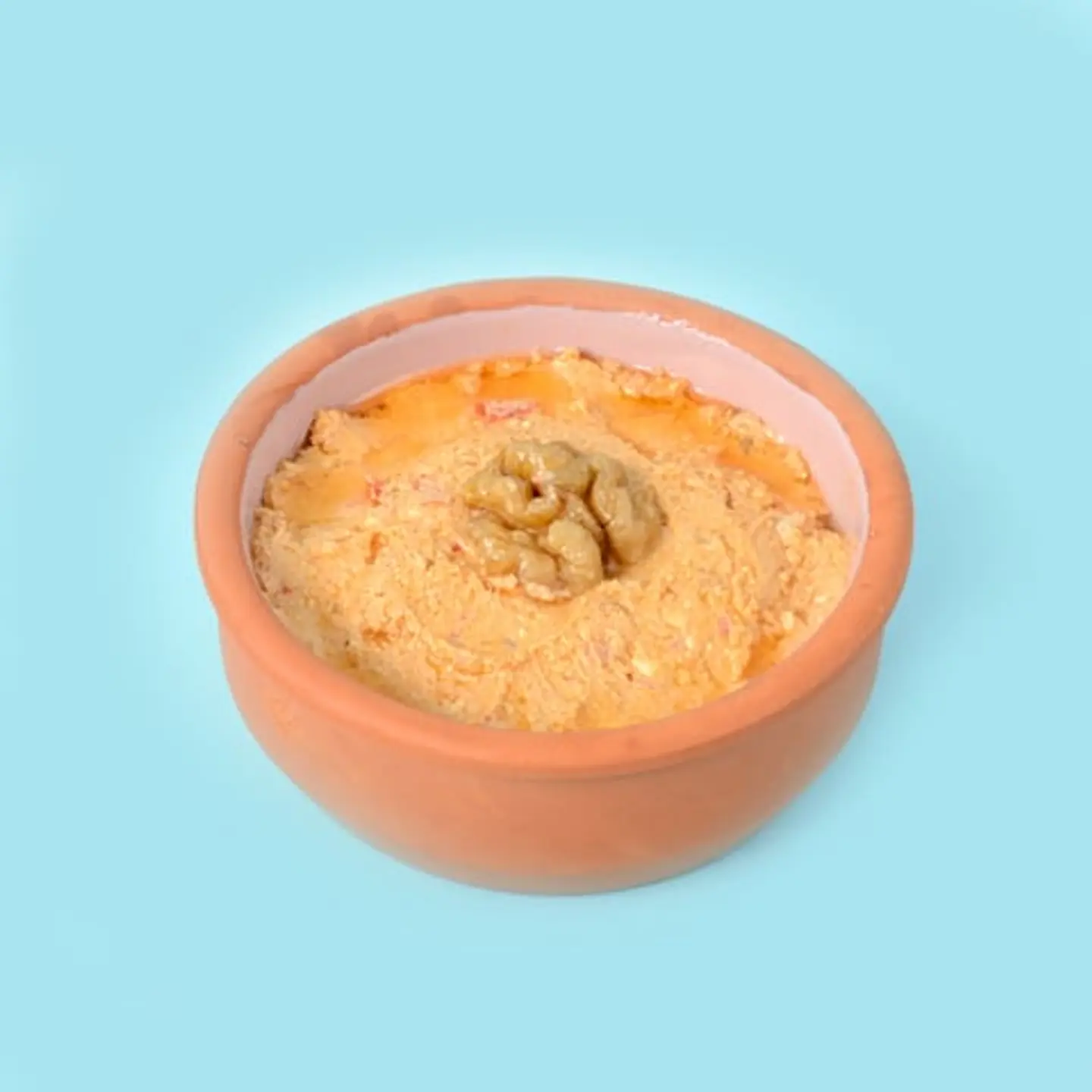 Makdous With Cheese And Walnuts