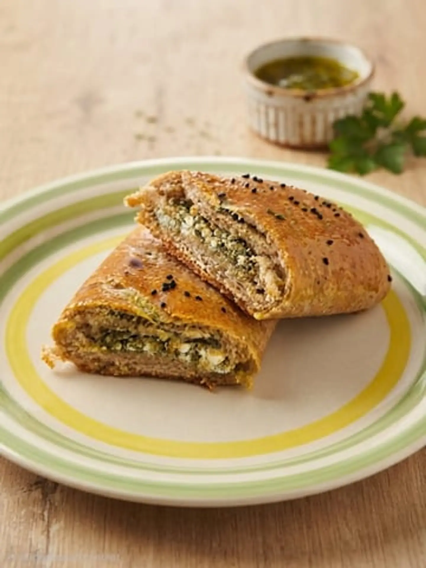 Cheese With Zaatar Sandwich