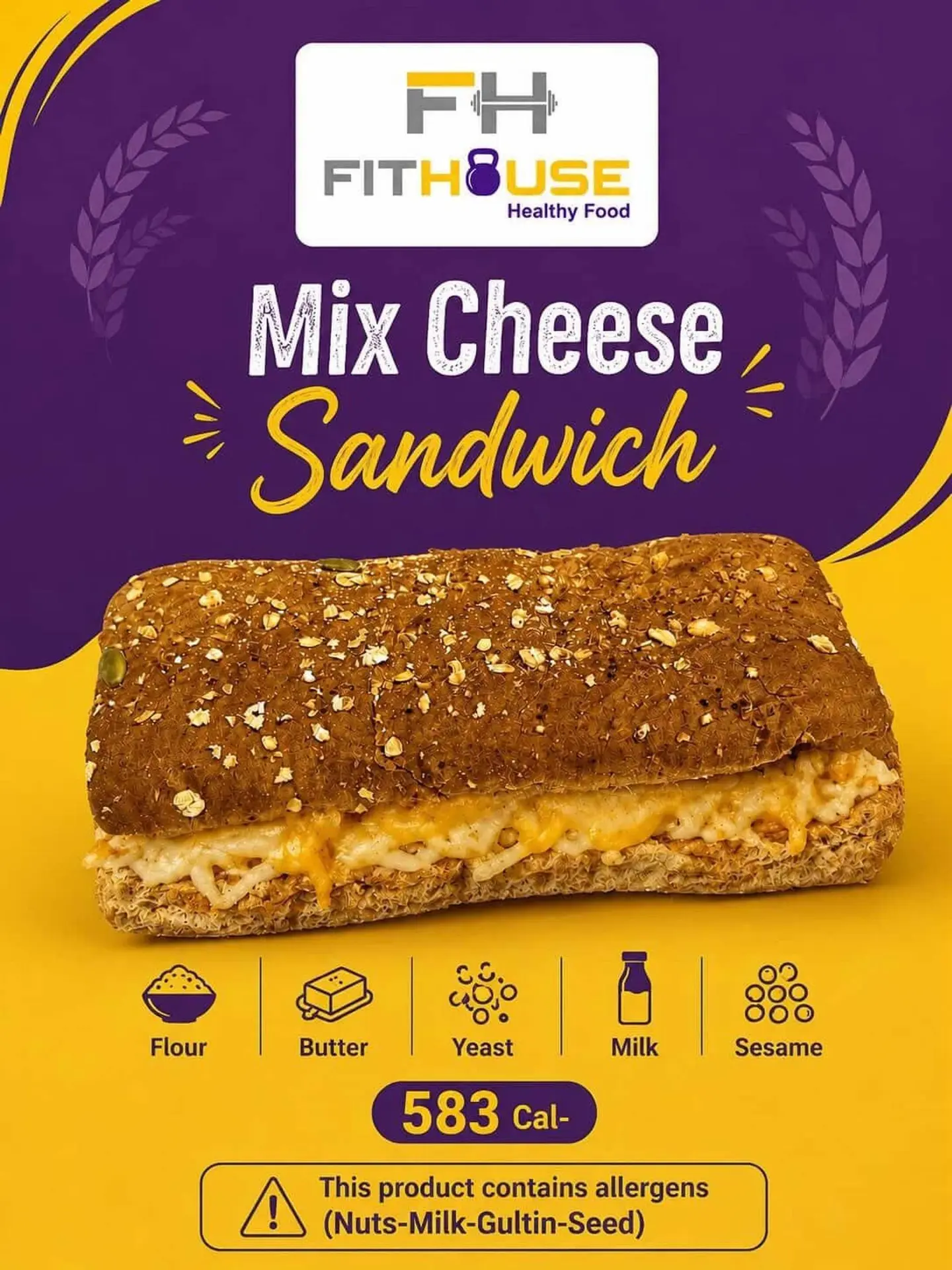 Mix Cheese Sandwich