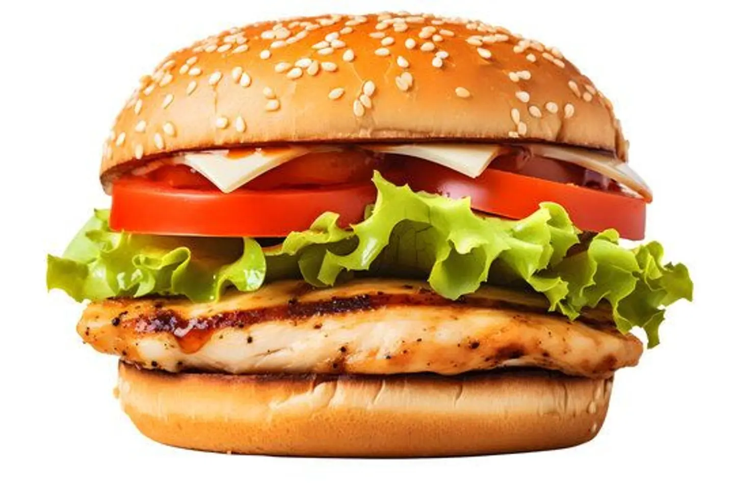 ساندوتش برجر دجاج