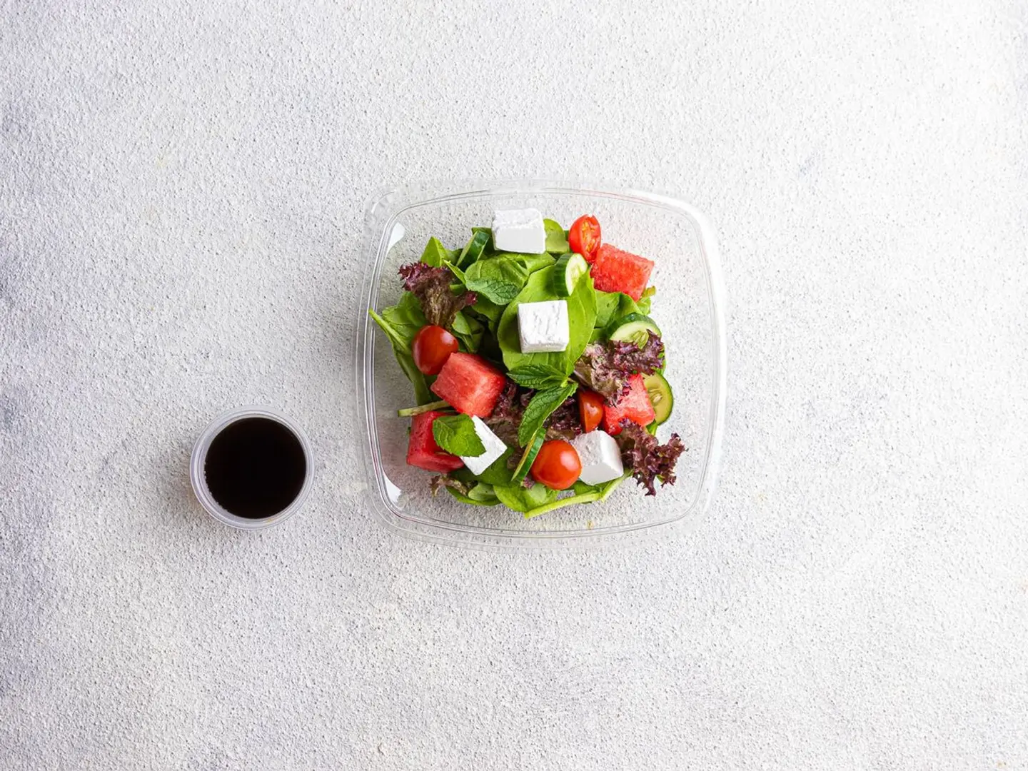 Watermelon And Feta Cheese Salad