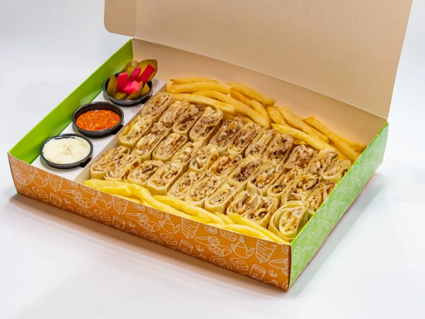 Arabic Shawarma Box 32 Pieces