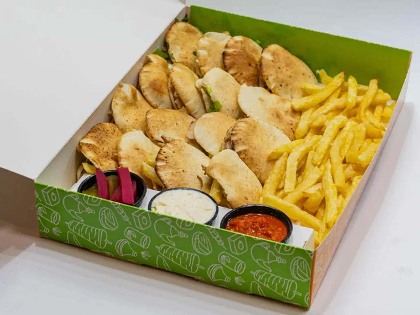 Mini Shawarma Box (16 Pieces)