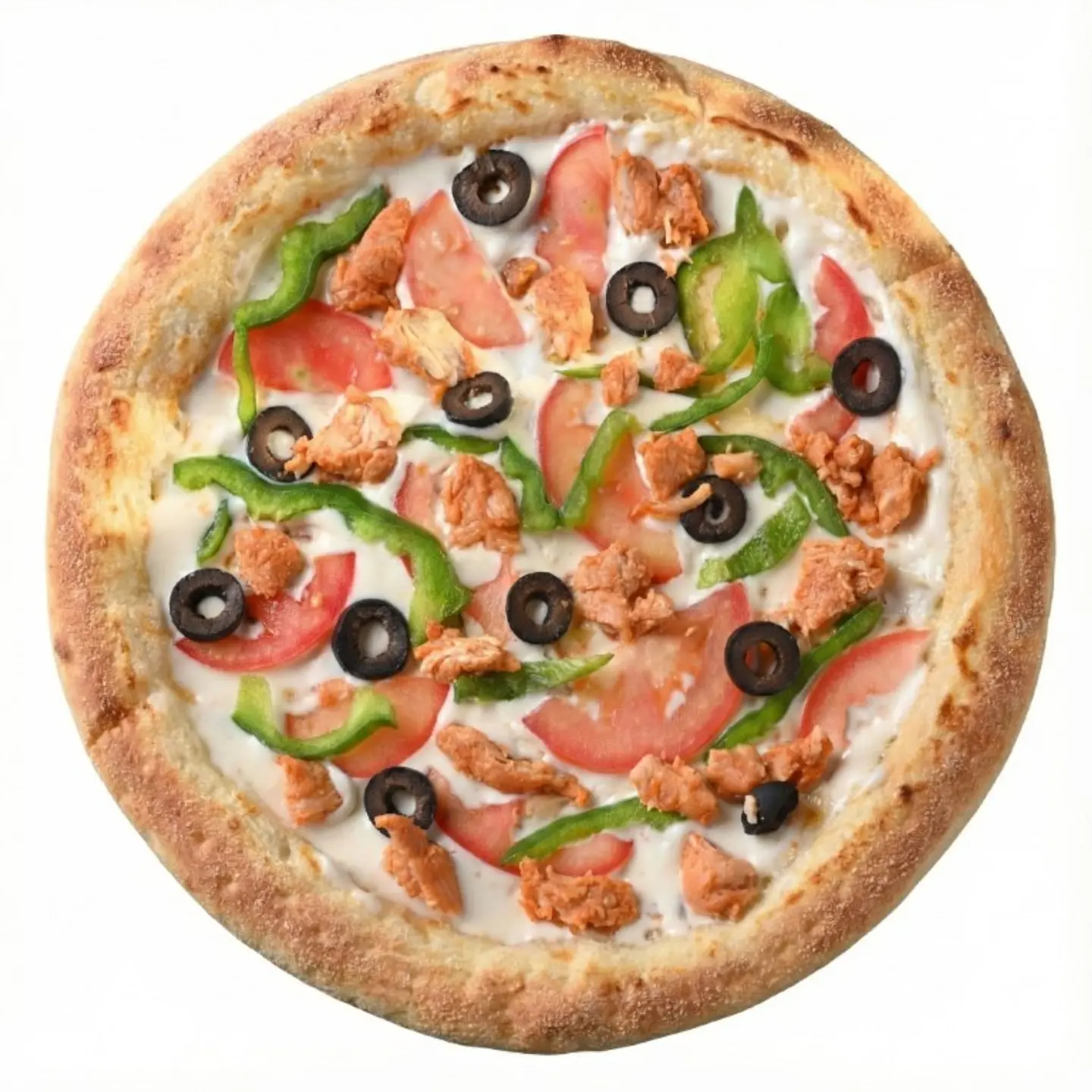 بيتزا فاهيتا دجاج جبن سائل وسط