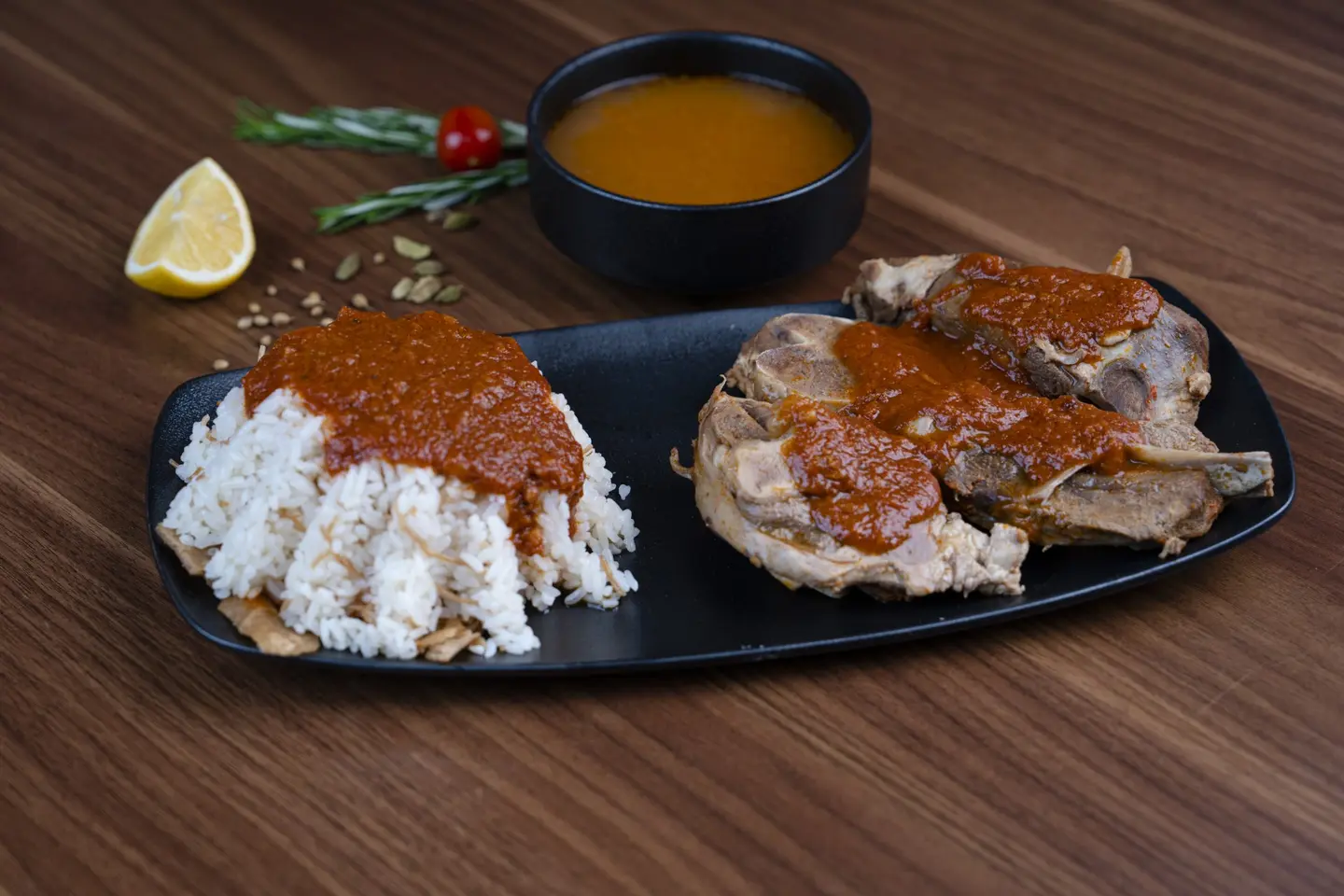 Fatta With Meat