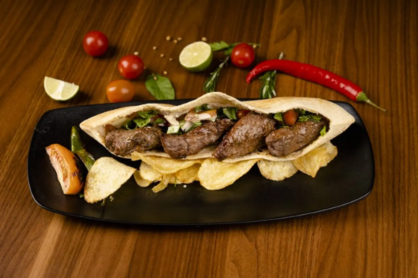 Meat Awsal Sandwich