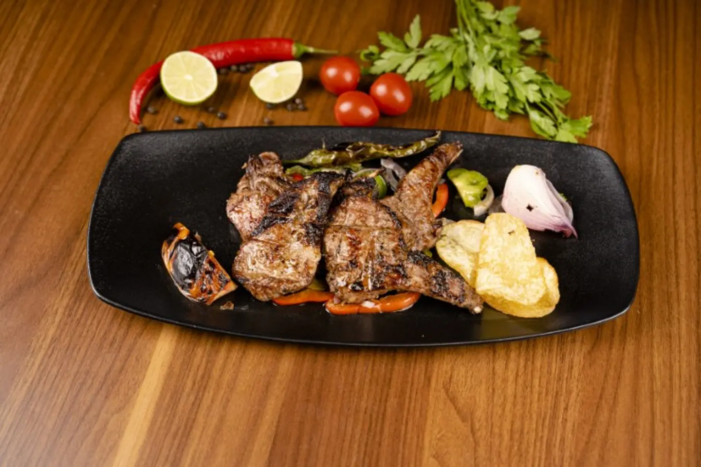 Grilled Meat Ribs