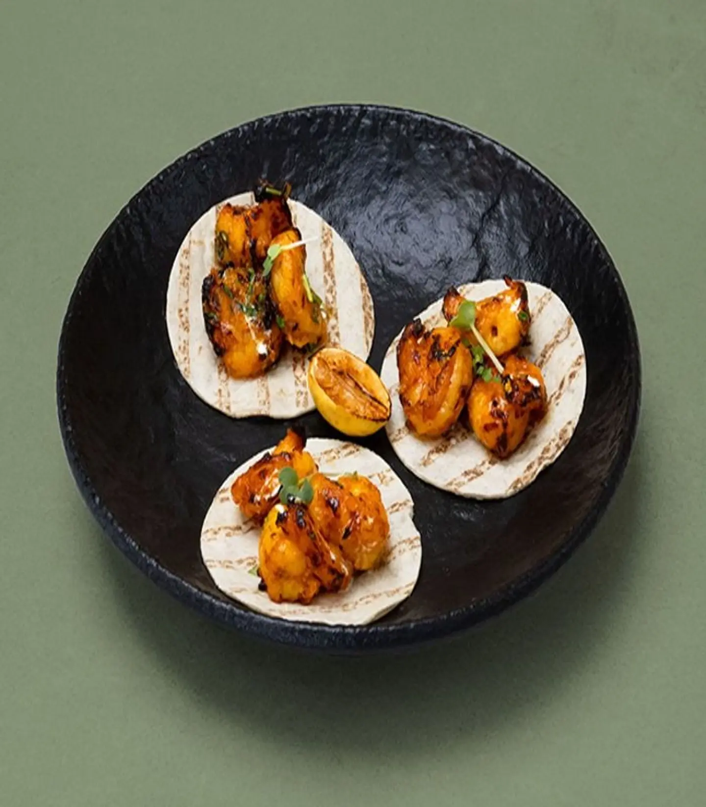 Shrimp Tandoori Taco