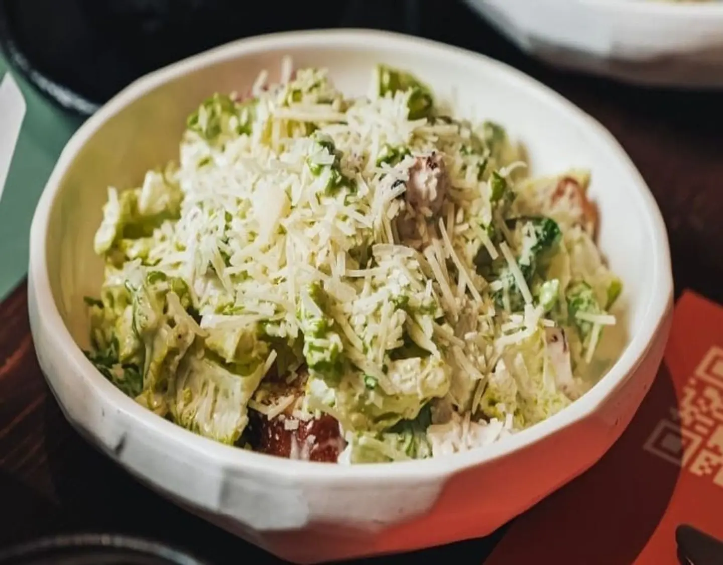 Caesar Salad With Malai Chicken
