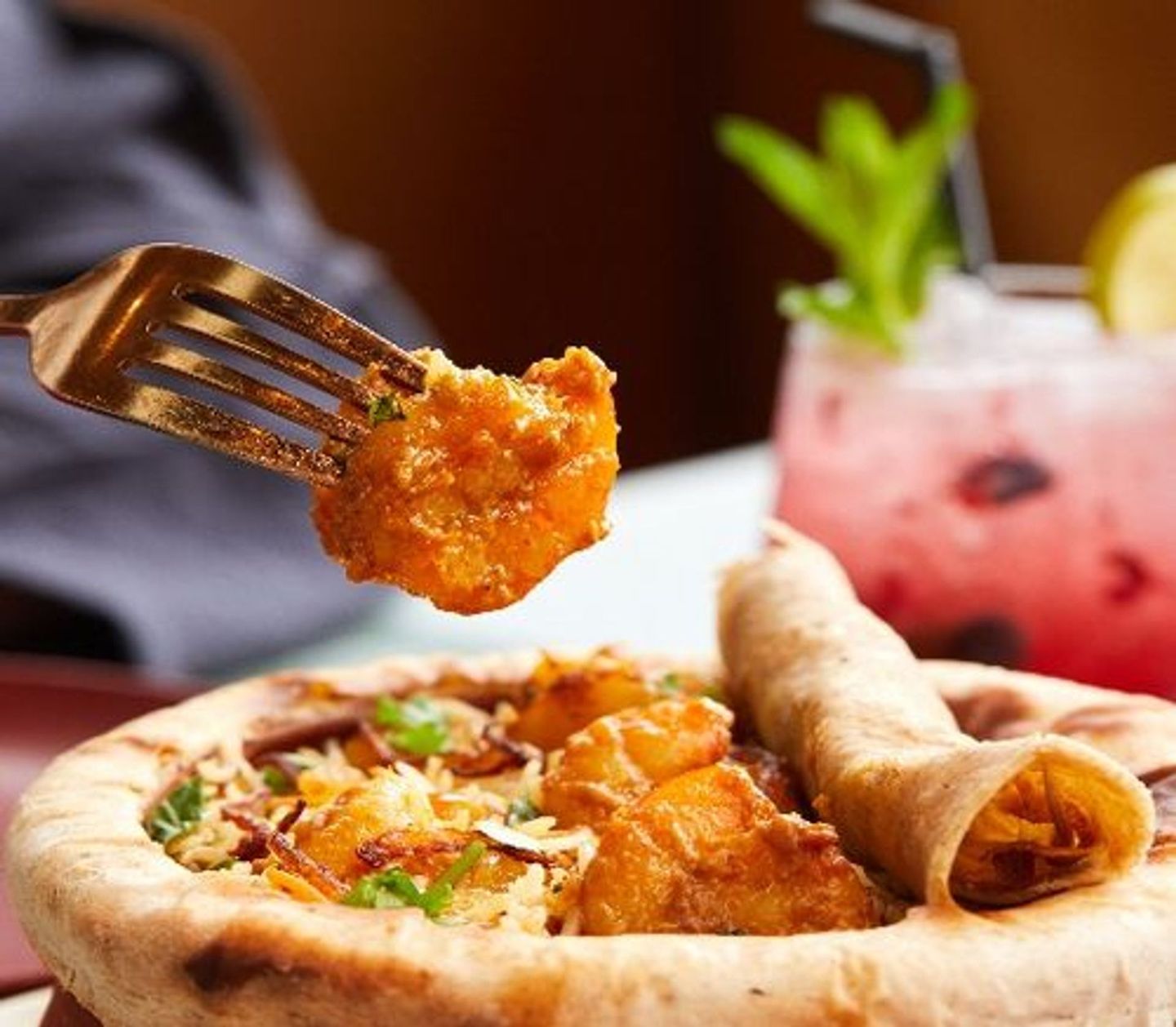 رز برياني مع الجمبري
