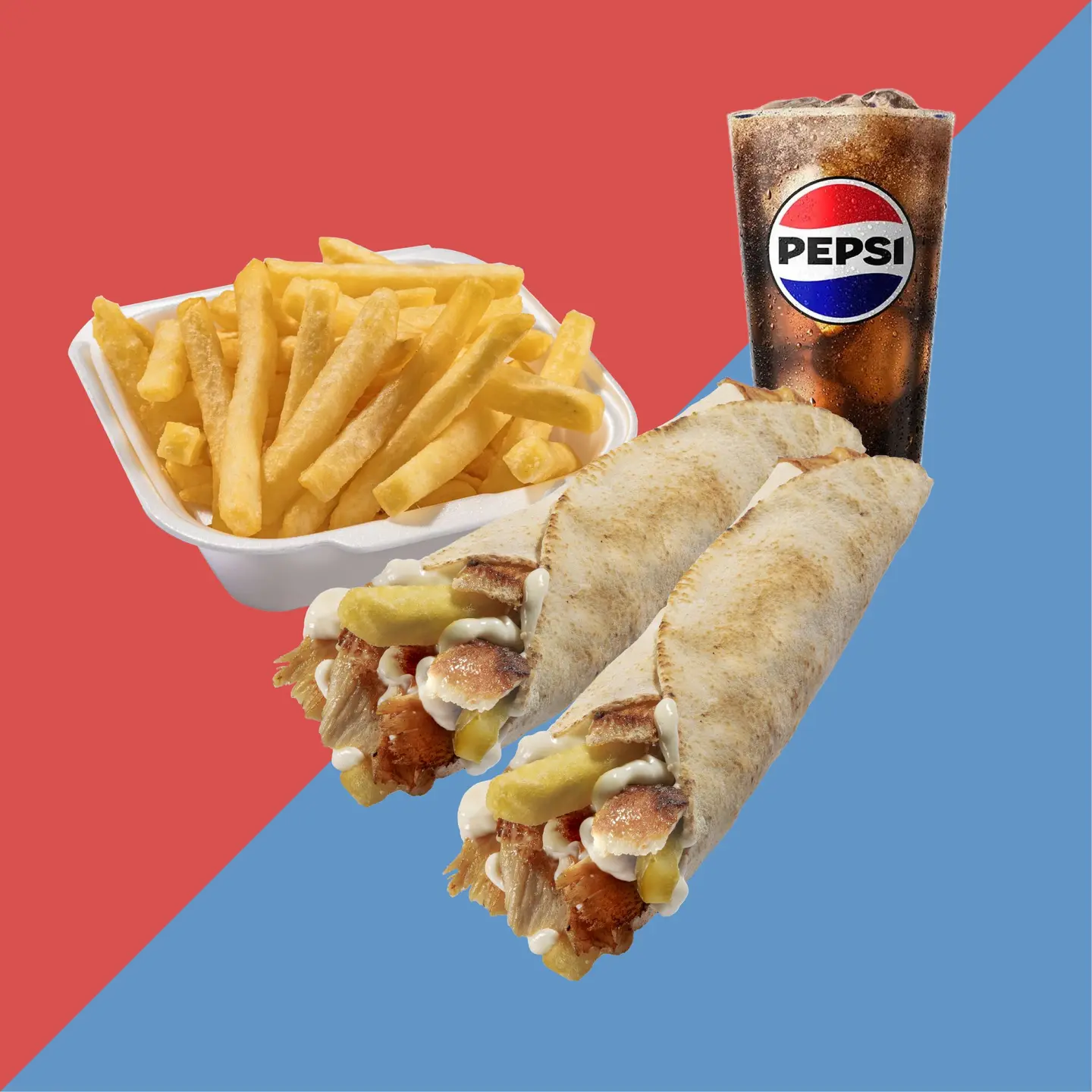 وجبة 2 شاورما