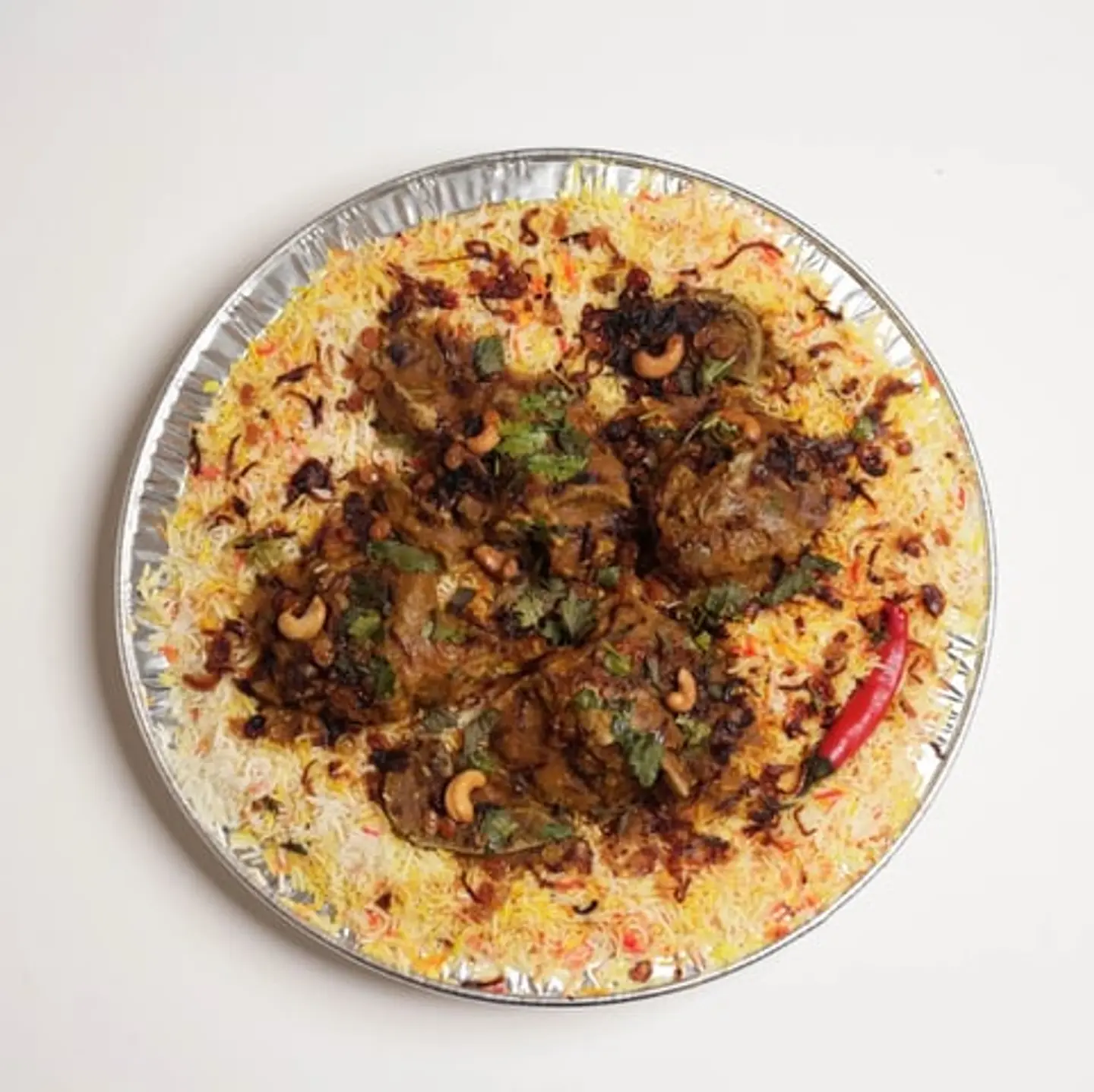 بوكس نفرين لحم برياني