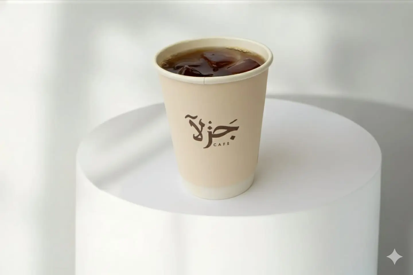 قهوة اليوم بارد صغير