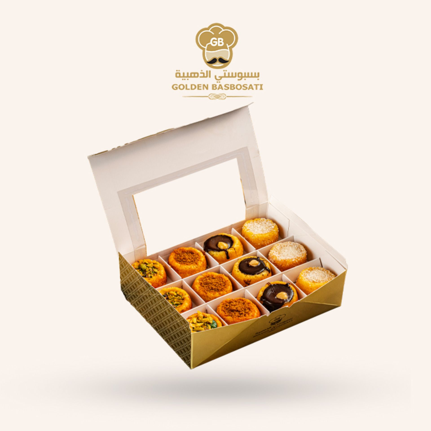 بوكس ميني بسبوسة وسط