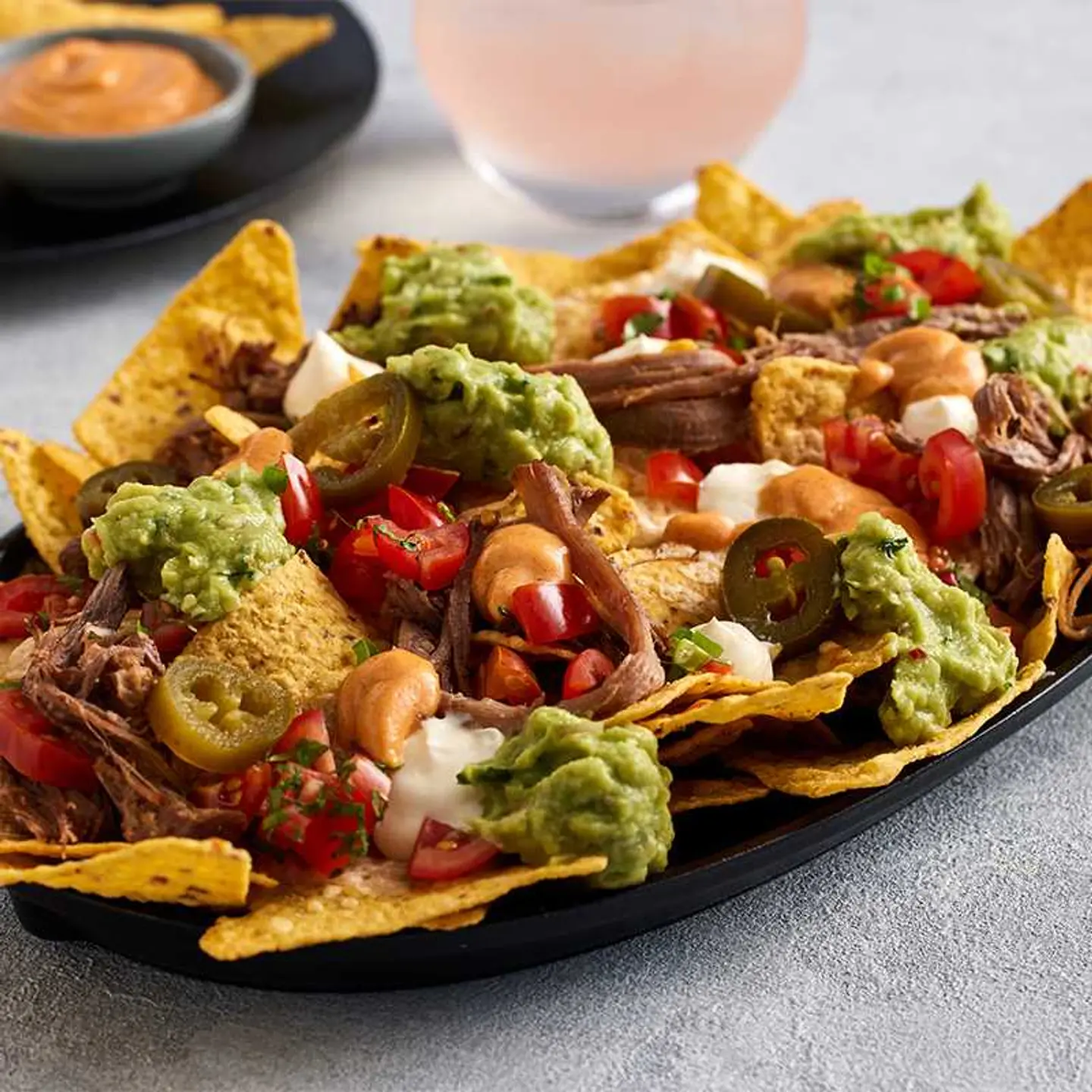 Bbq Brisket Loaded Nachos