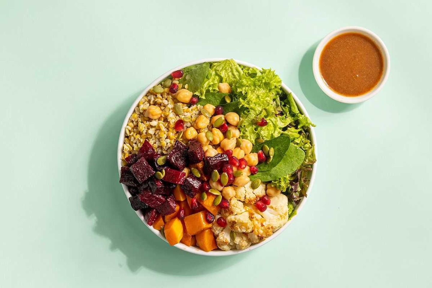 Smokey Freekeh & Veggies Bowl