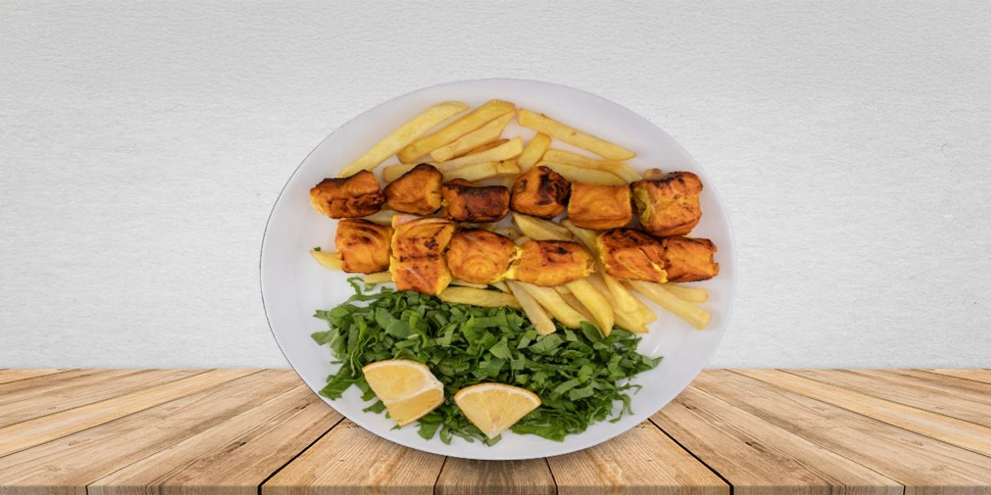 Grilled Salmon Plate